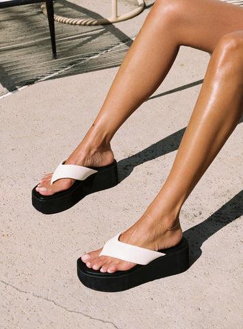 Crawley Sandals Cream Product Image