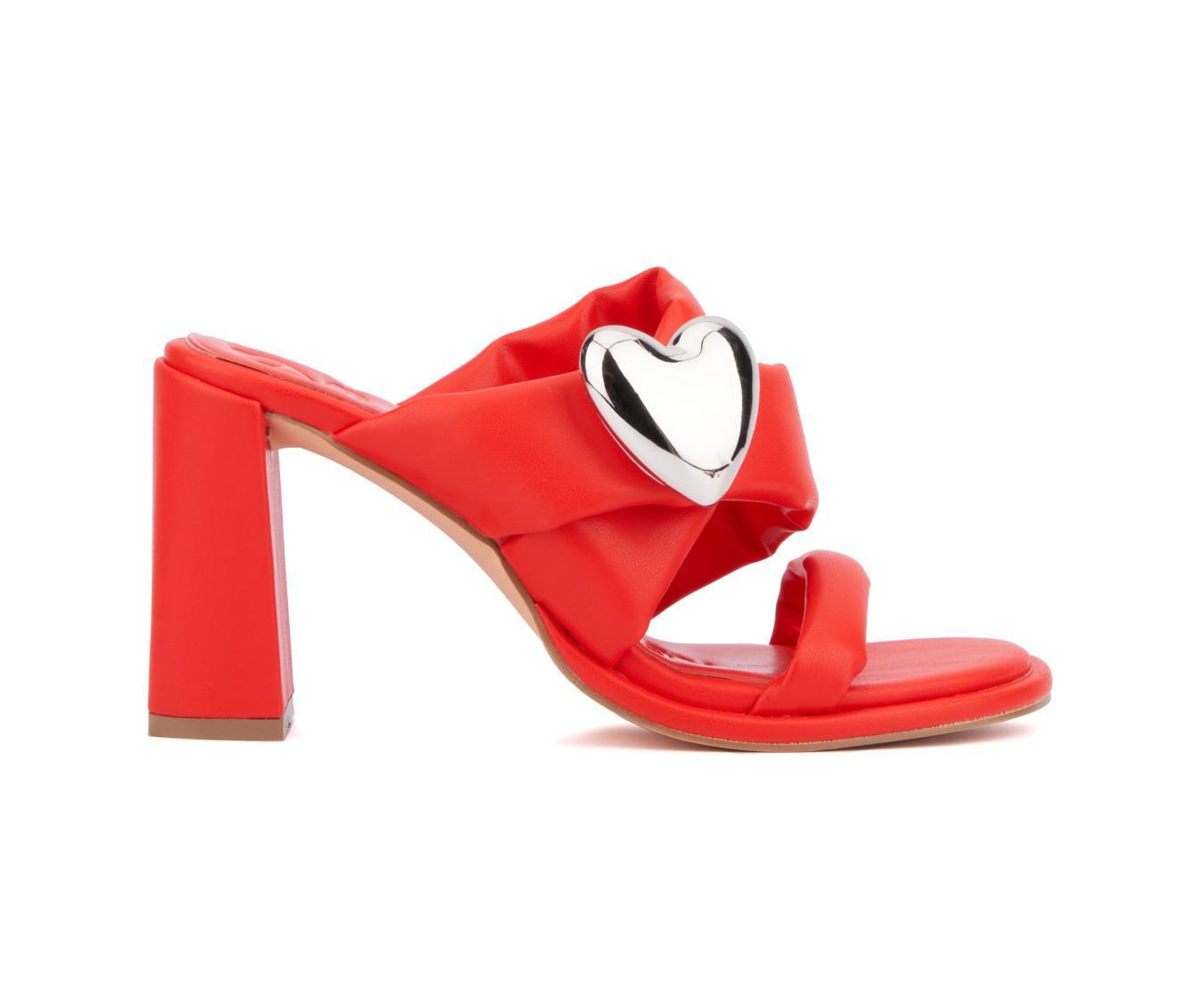 Women's Olivia Miller Lovey Dovey Dress Sandals Product Image