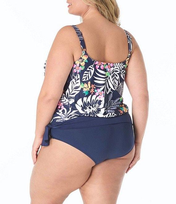 Beach House Plus Size Paloma Beach High Waisted Chloe Bikini Swim Bottom Product Image