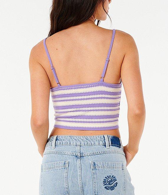 Rip Curl Bobbi Striped Sleeveless Camisole Product Image