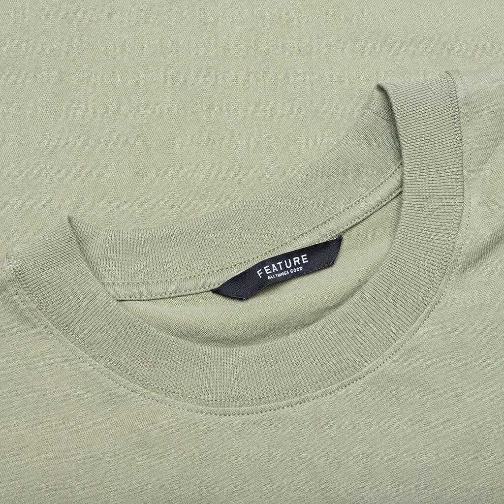 Cowboy Tee - Oil Green Male Product Image