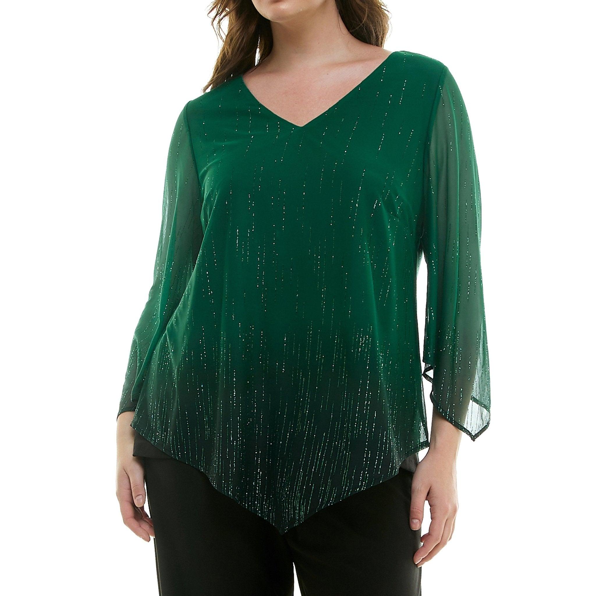 Hanky Hem Pant Set - Plus Product Image