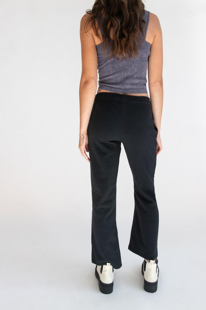 Black Bootcut Sweatpants Product Image