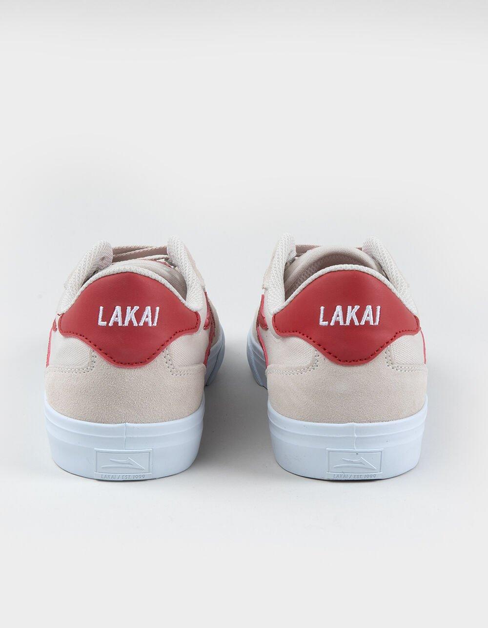 LAKAI York Mens Shoes - WHT/RED Product Image