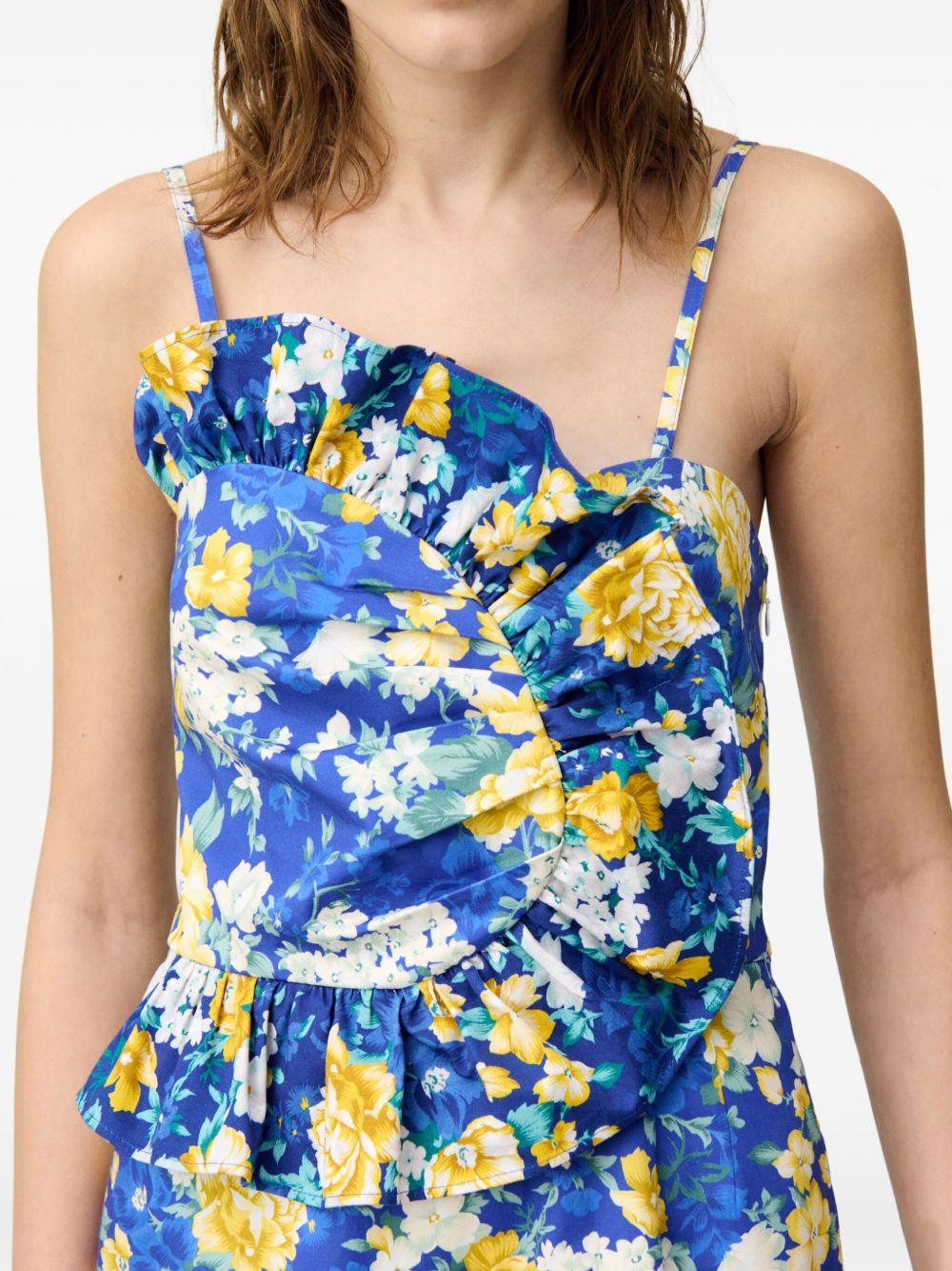floral-print mini dress Product Image