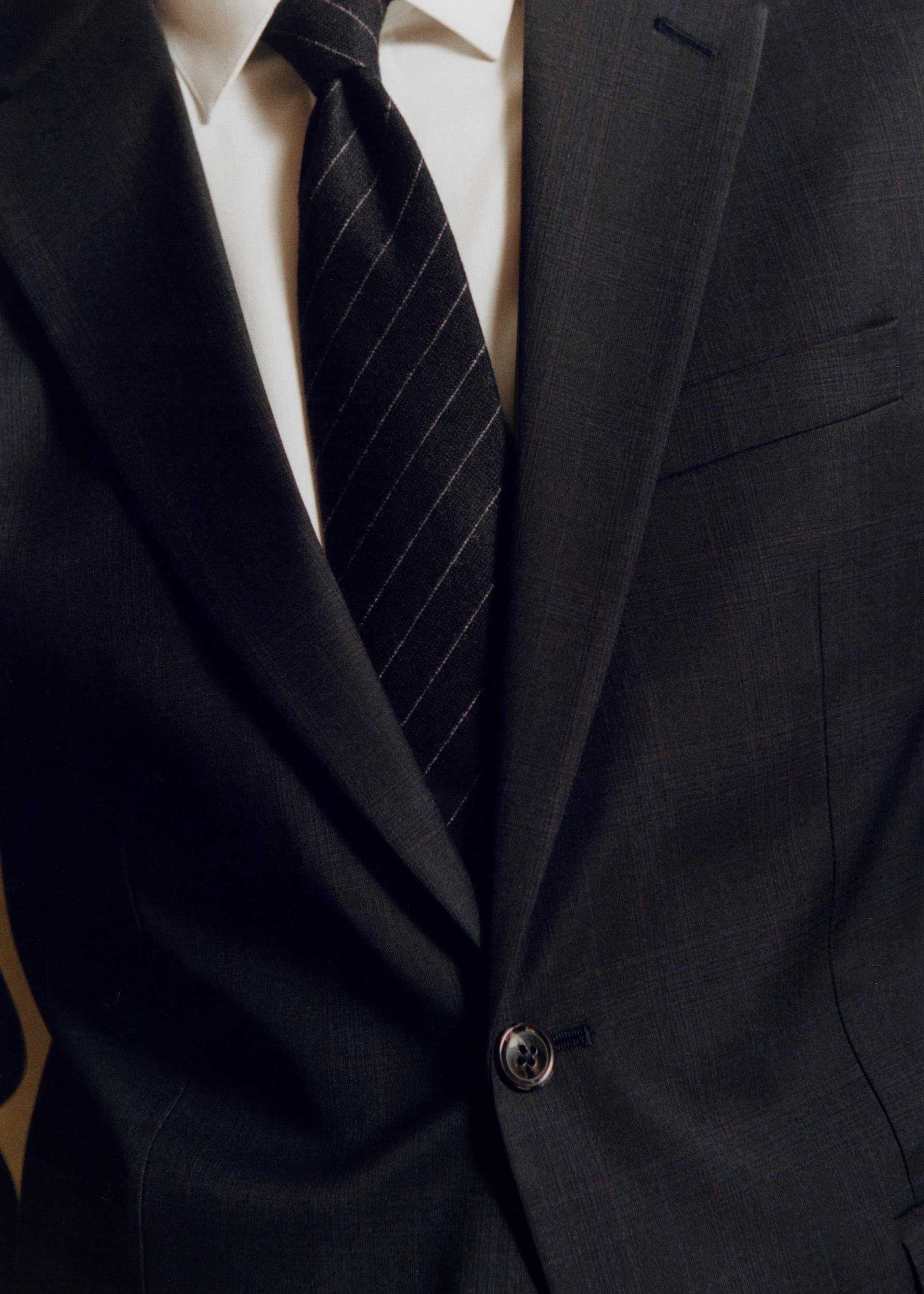 Milan slim-fit suit blazer - Men | MANGO USA Product Image