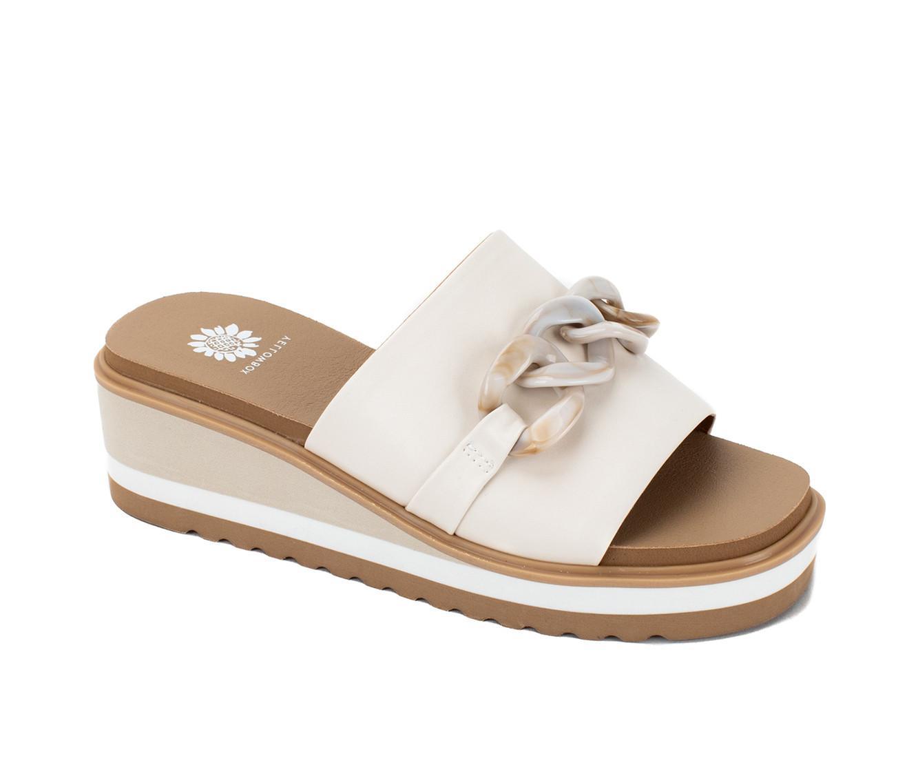 Women's Yellow Box Alora Wedge Sandals Product Image