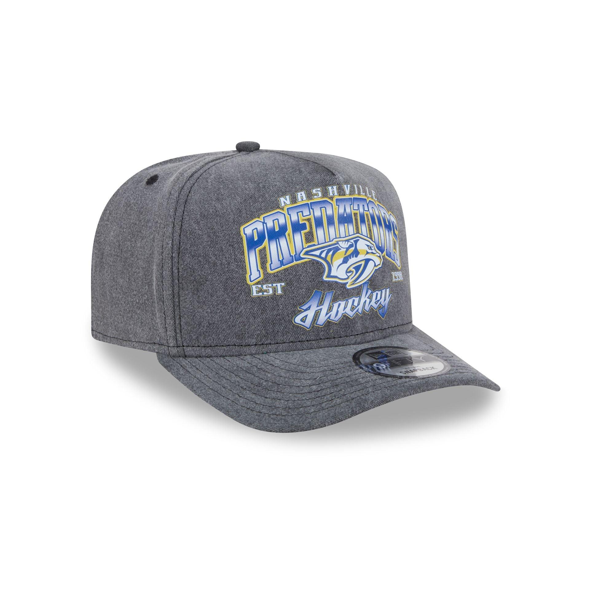 Nashville Predators Washed 9FIFTY A-Frame Snapback Hat Male Product Image