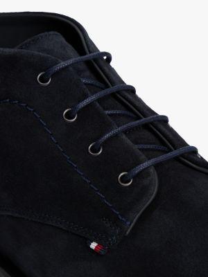 Lace-Up Suede Ankle Boot Product Image