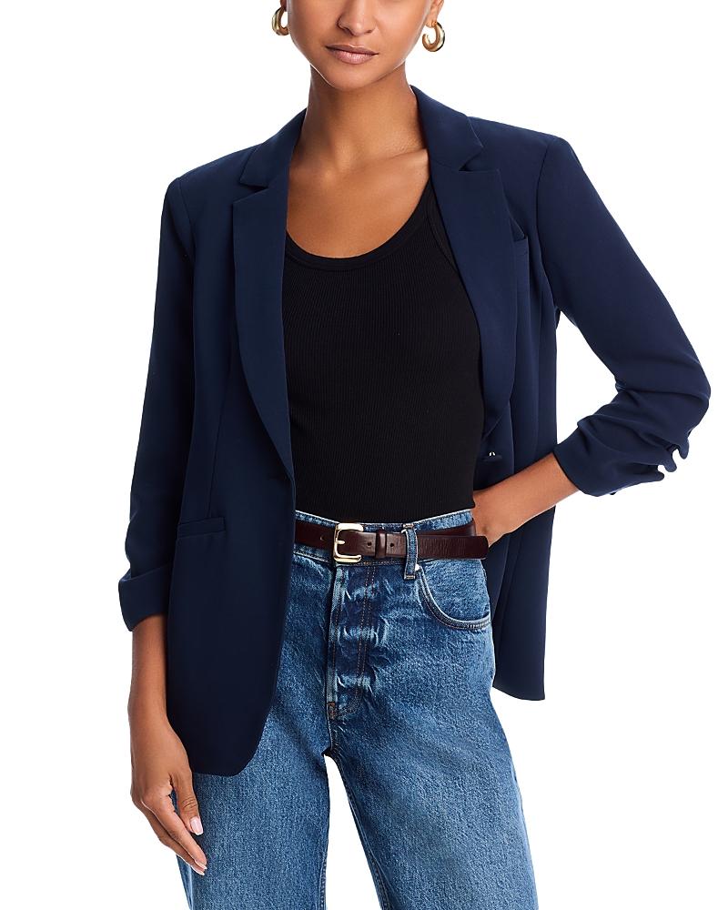 Cinq a Sept Khloe Ruched-Cuff Blazer Product Image
