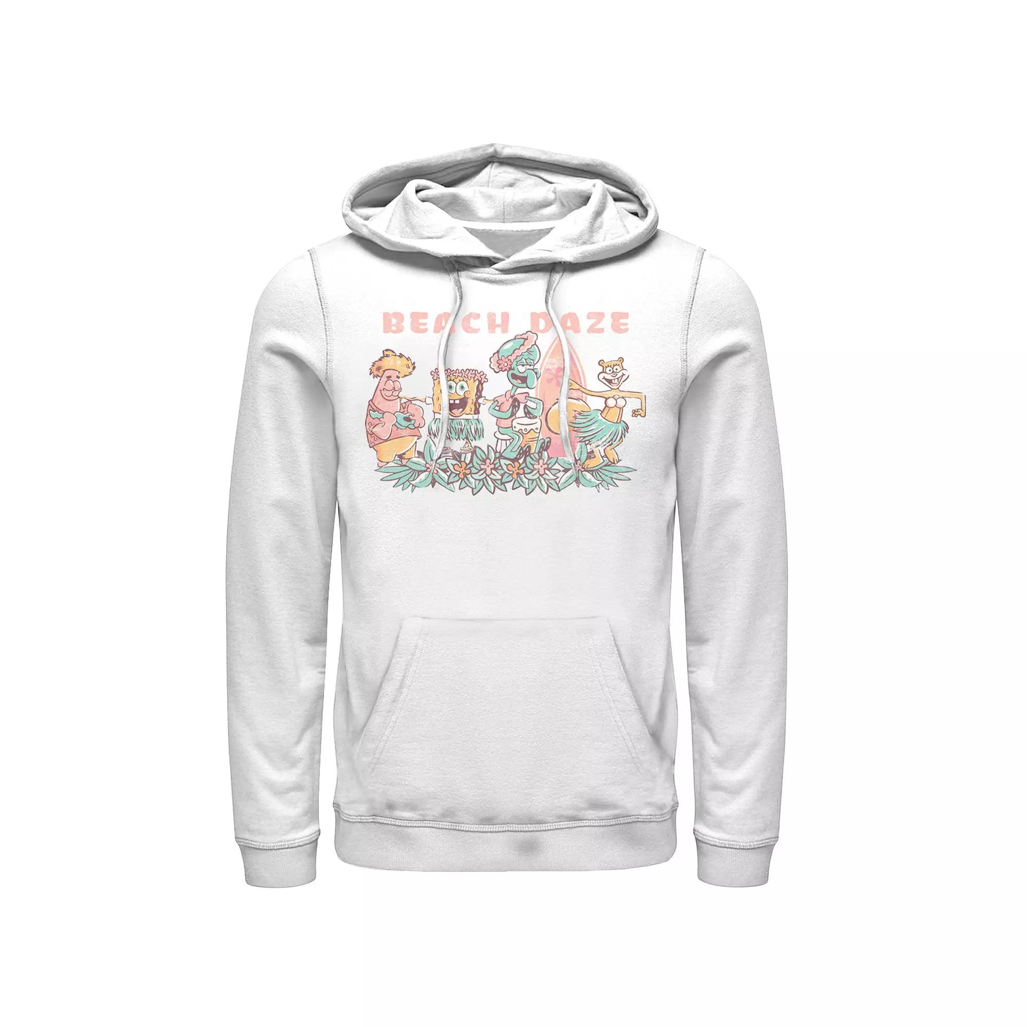 Men's SpongeBob Beach Daze Group Party Hoodie,  Product Image