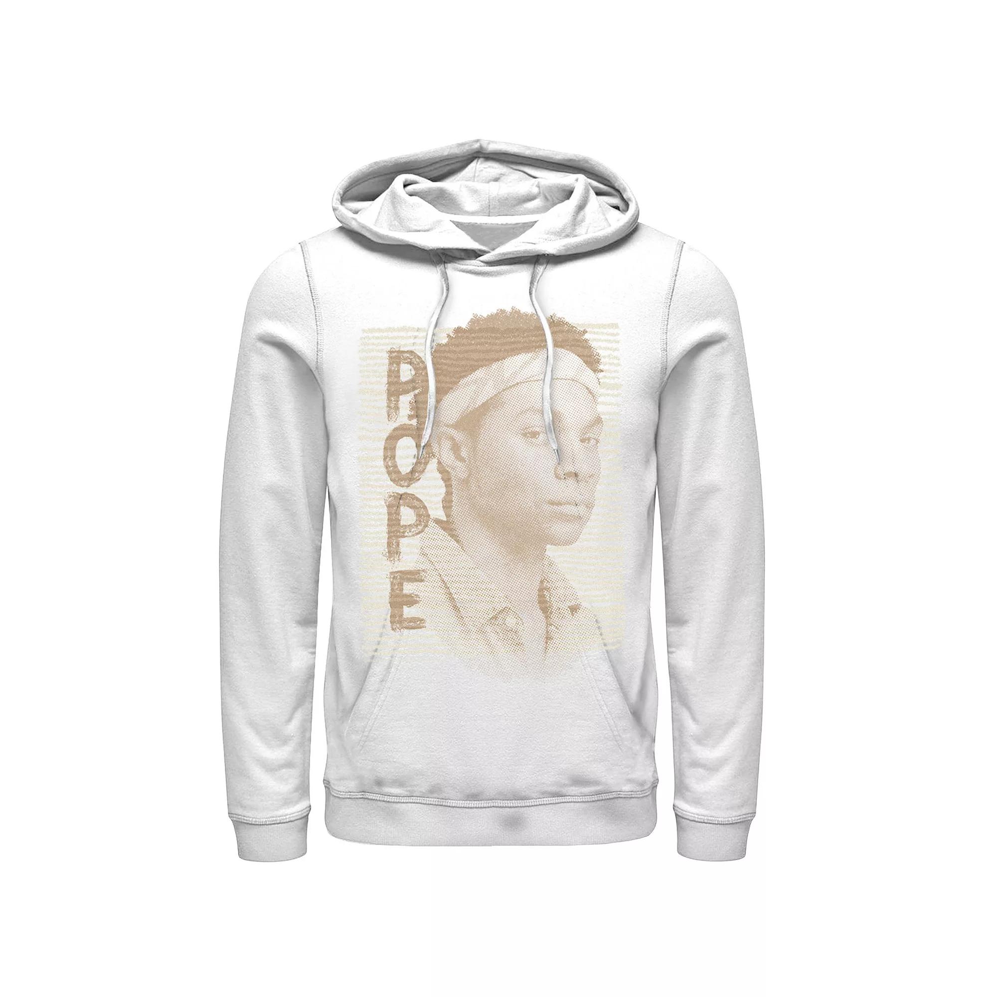 Men's Outer Banks Pope Poster Hoodie, Boy's, Size: XXL, White Product Image