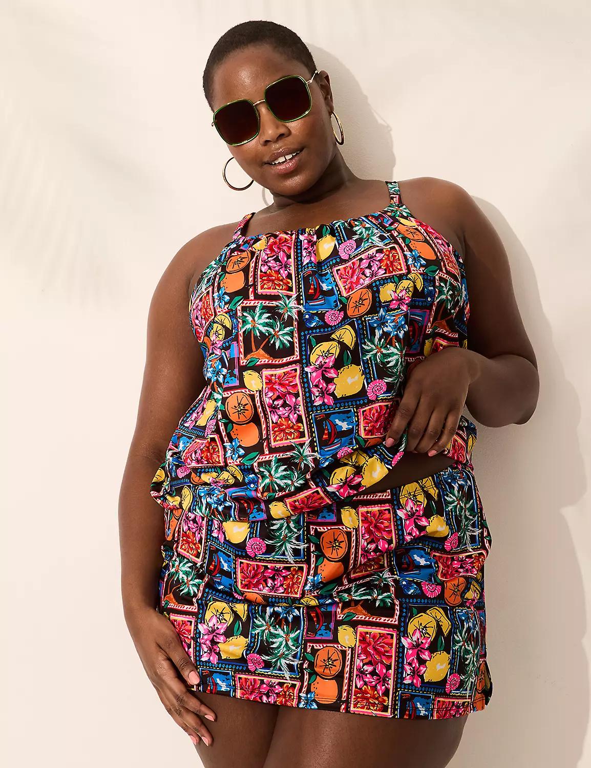 Side Slit Swim Skirt Product Image