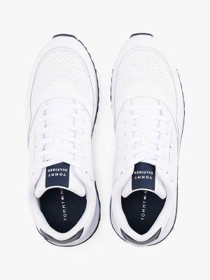 Leather-Mix Runner Sneaker Product Image
