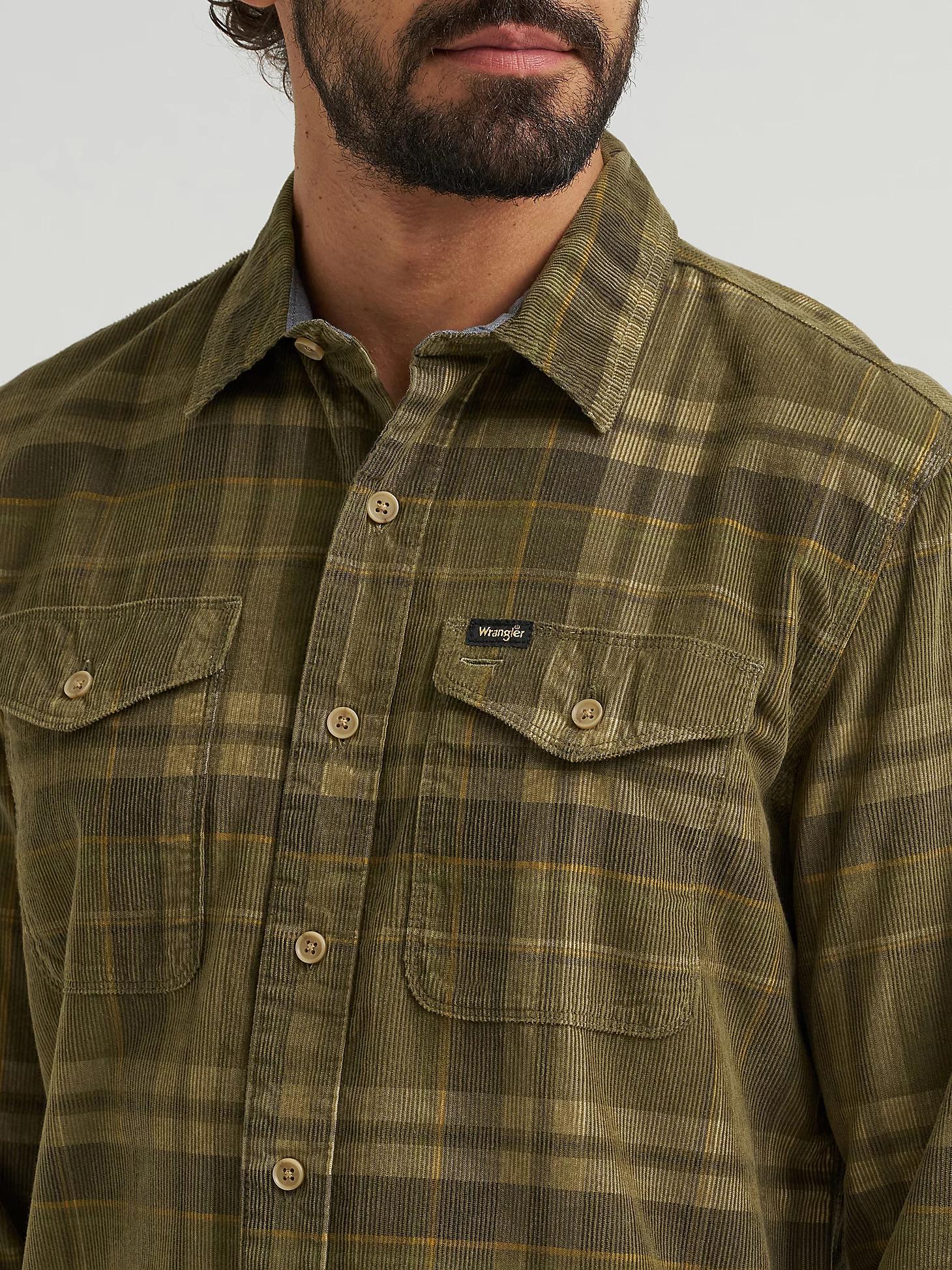 Men's Corduroy Shirt in Dark Sapphire Product Image