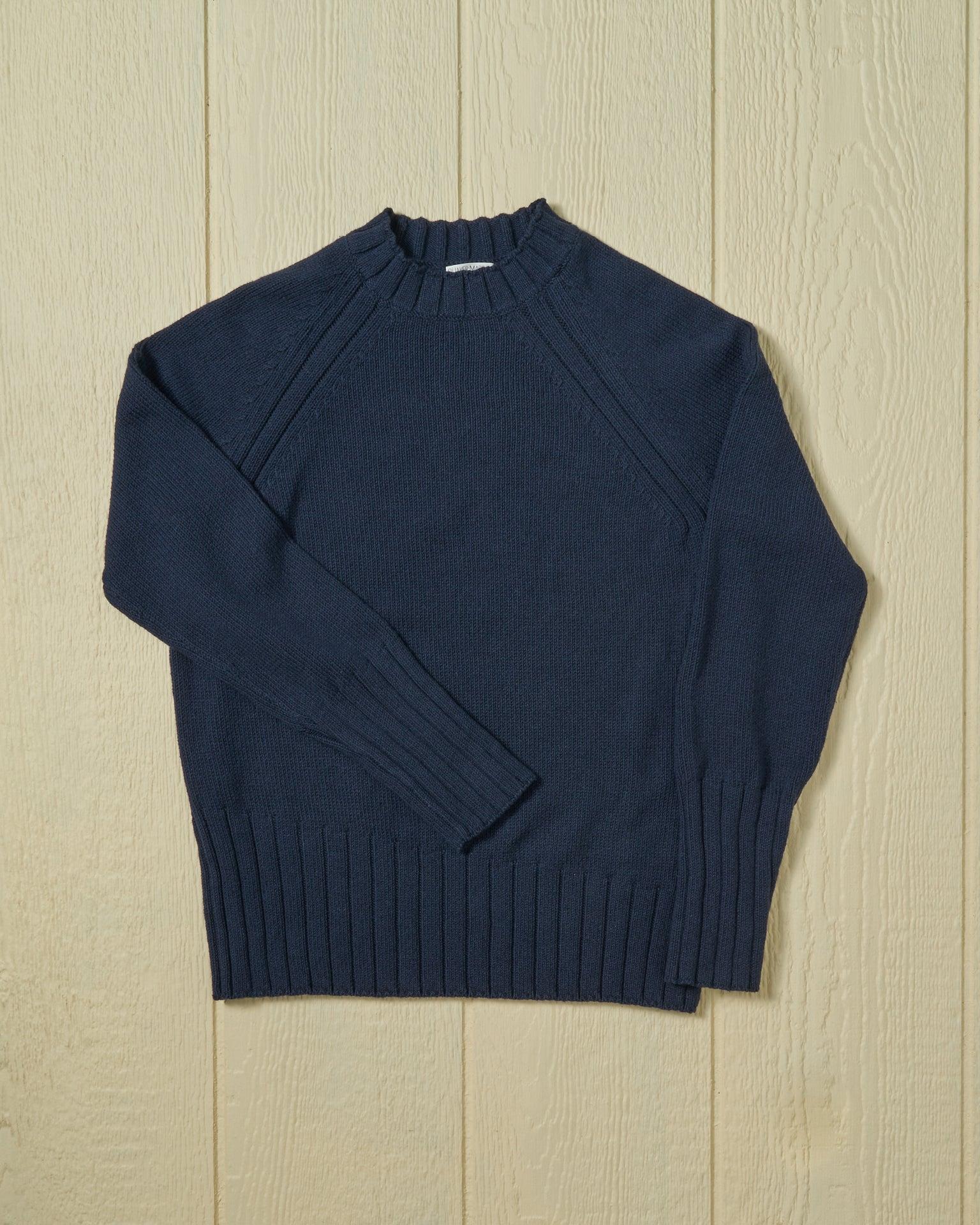 Women's Quaker Crewneck Sweater in Navy Product Image