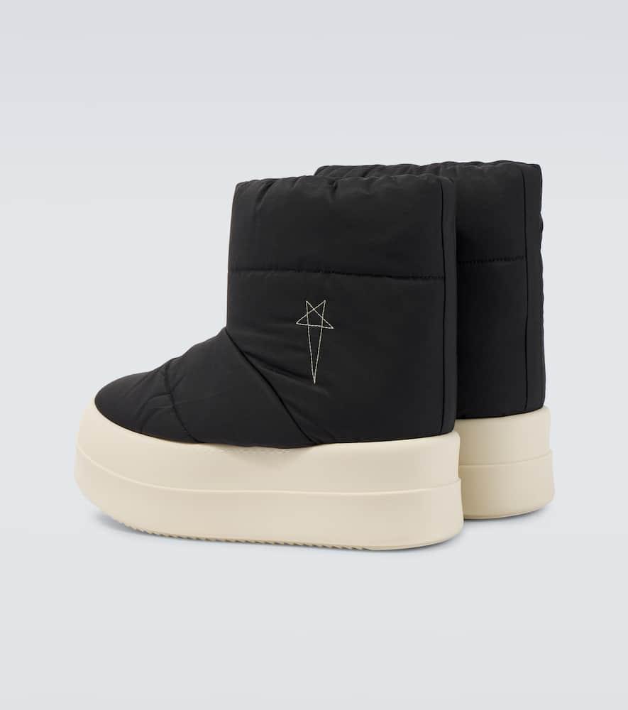 RICK OWENS DRKSHDW Porterville Mega Bumper Lunar Boots In Black Product Image
