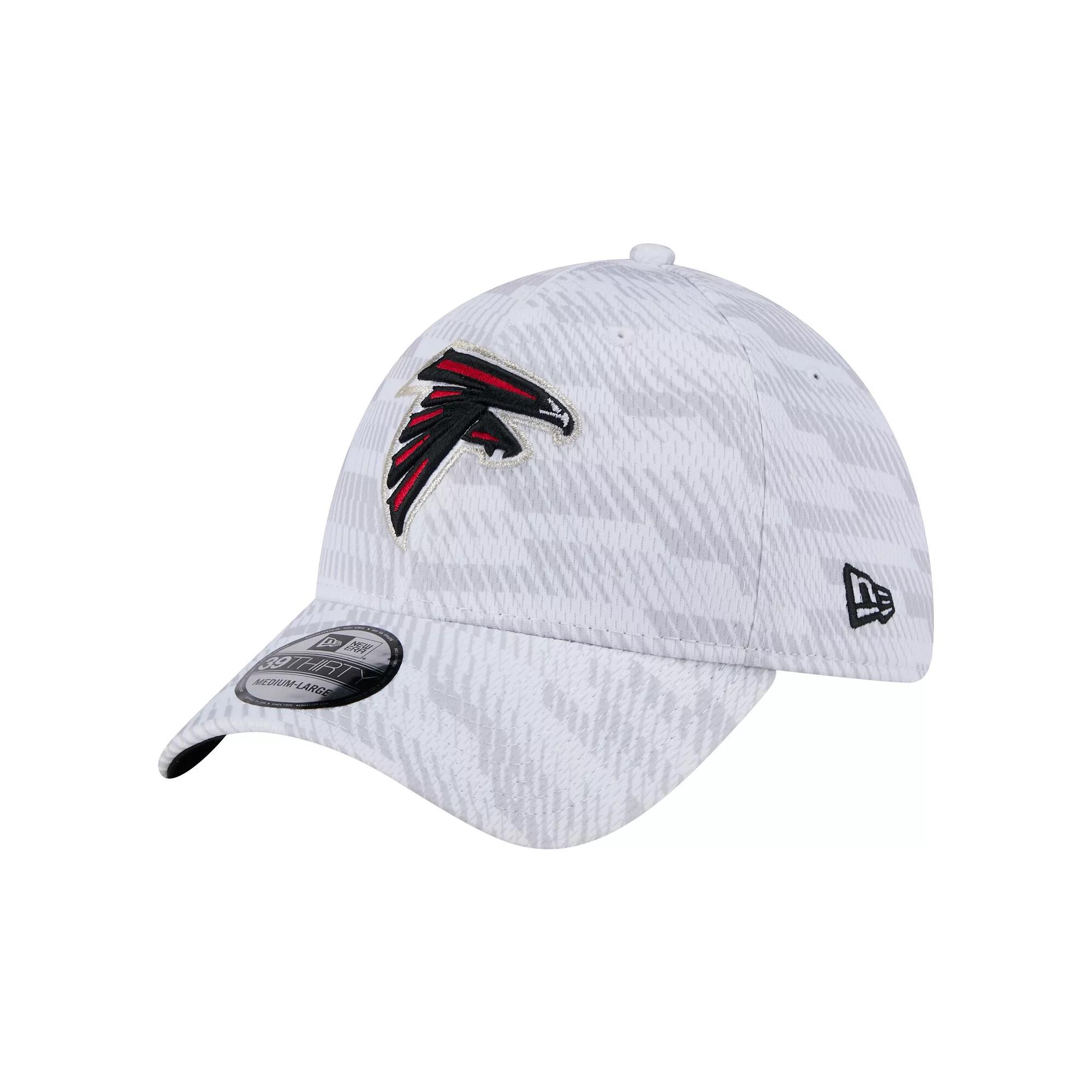 Men's New Era  White Atlanta Falcons Gameday Graded 39THIRTY Flex Hat, Size: Large/XL Product Image