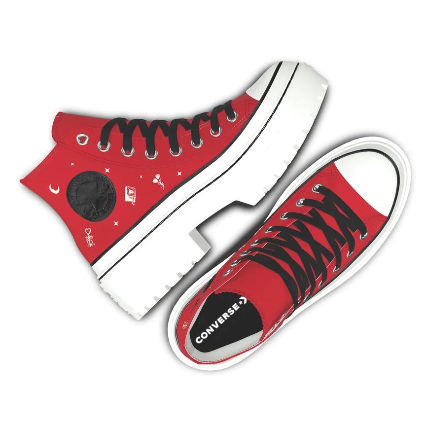 Custom Chuck Taylor All Star Lugged Heel Platform By You Product Image