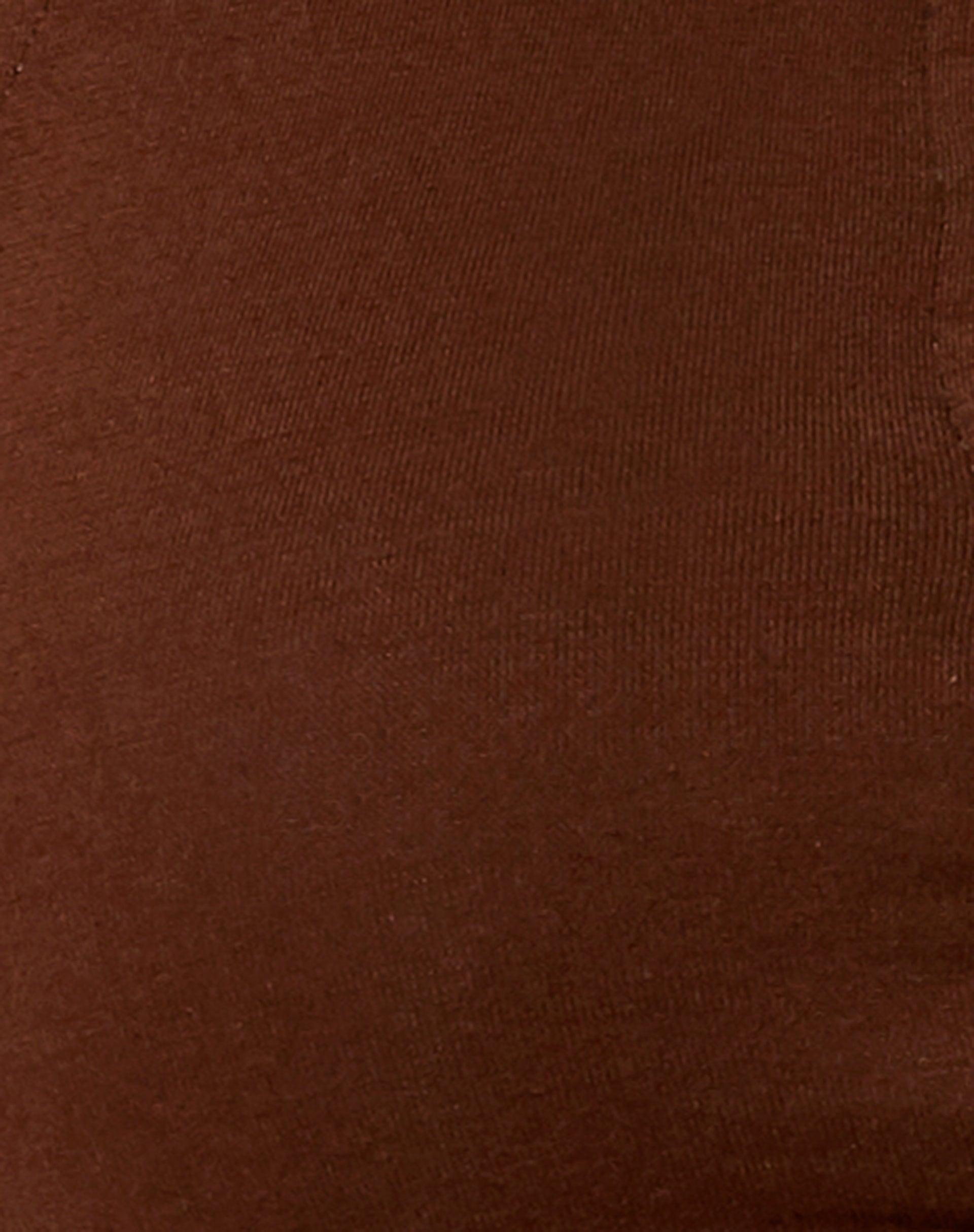 Giwta Crop Top in Lycra Cocoa Product Image