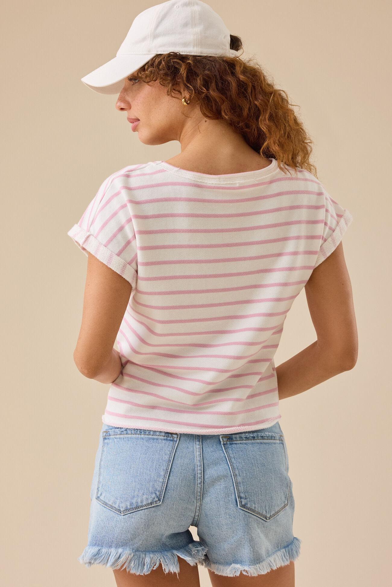Paloma Striped Tee Product Image