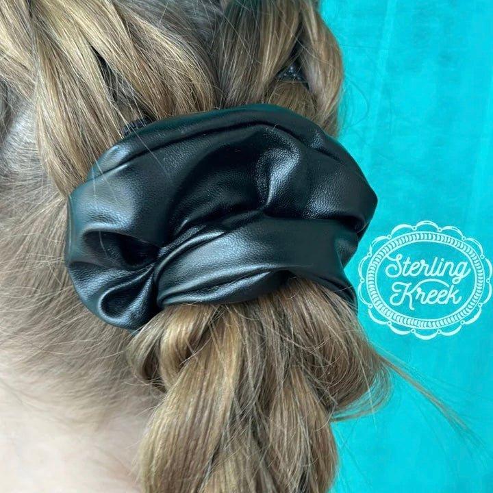 Lady In Leather Scrunchies Product Image