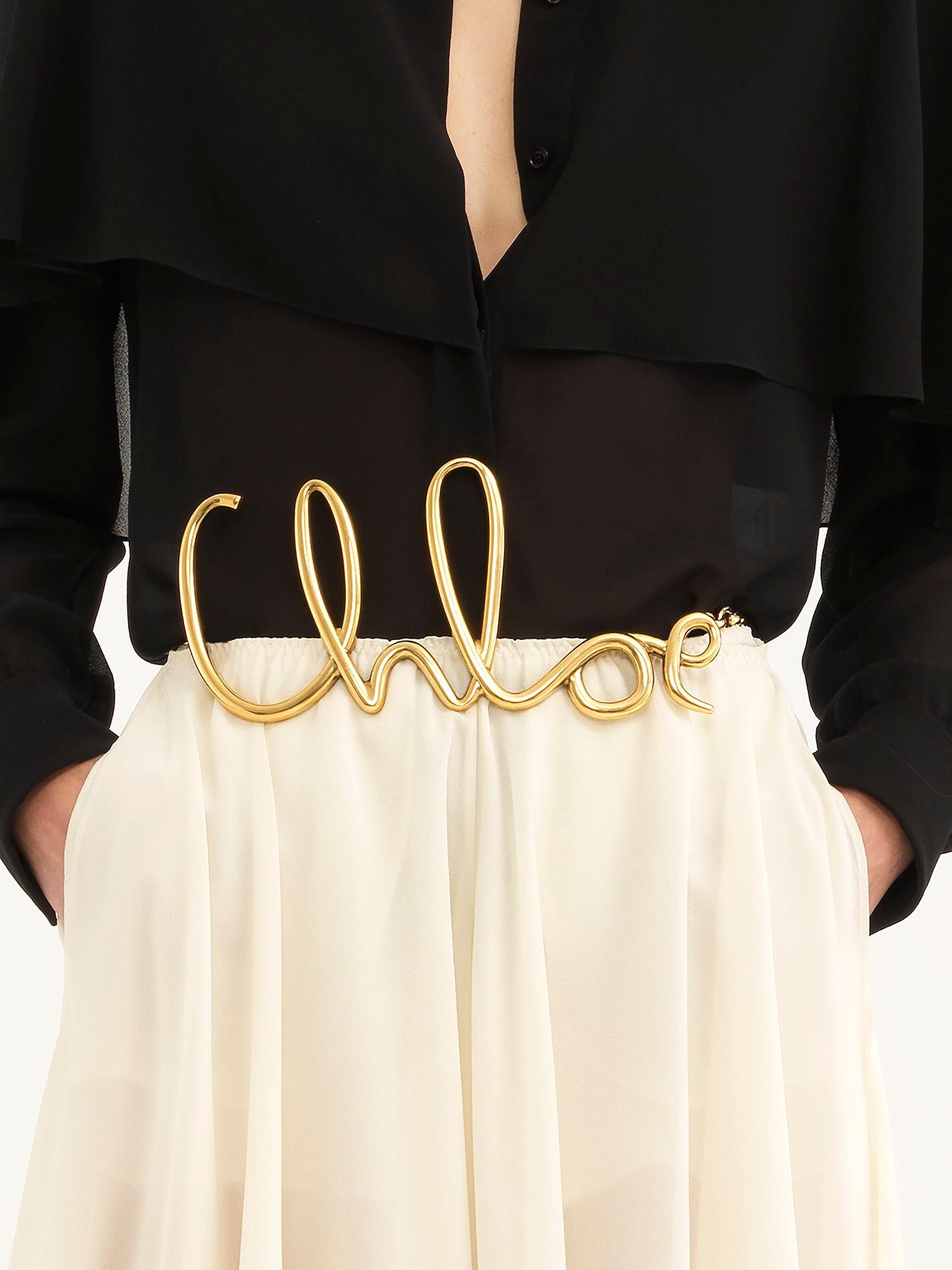 The Chloé Iconic large belt Product Image