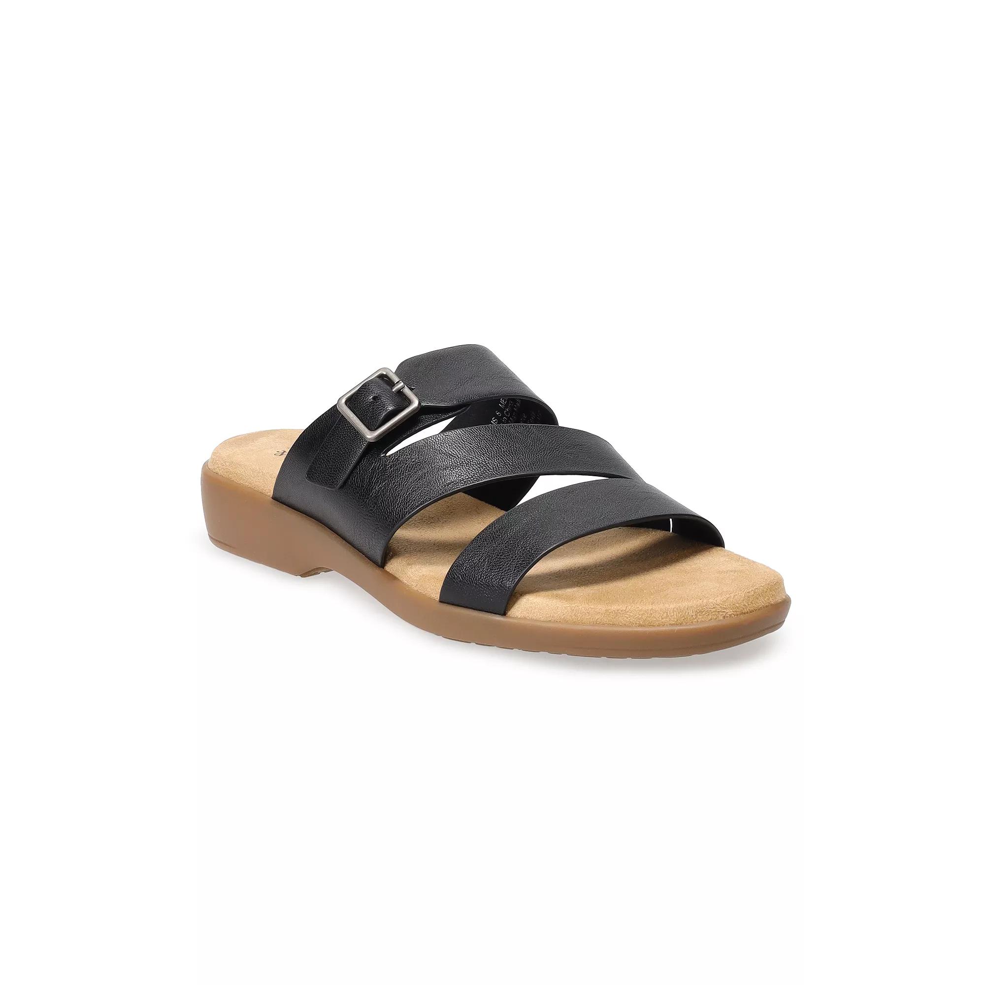 Croft & Barrow® Women's Comfort Slide Sandals,  Product Image