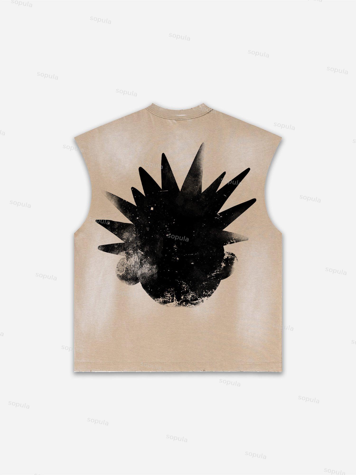 Men's Washed Boxer Boys Graphic Print Tank Top Product Image