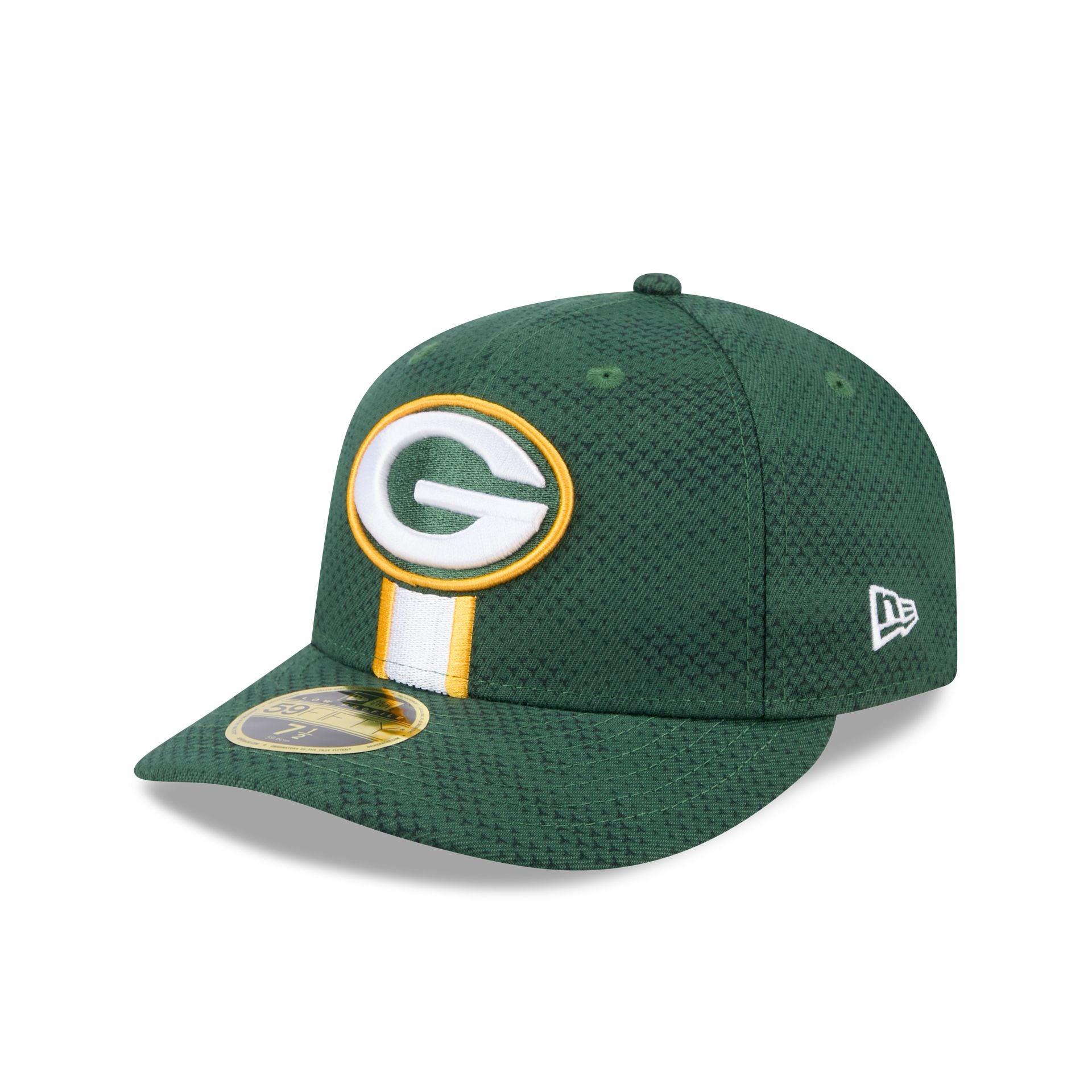 Green Bay Packers 2024 Sideline Low Profile 59FIFTY Fitted Hat Male Product Image