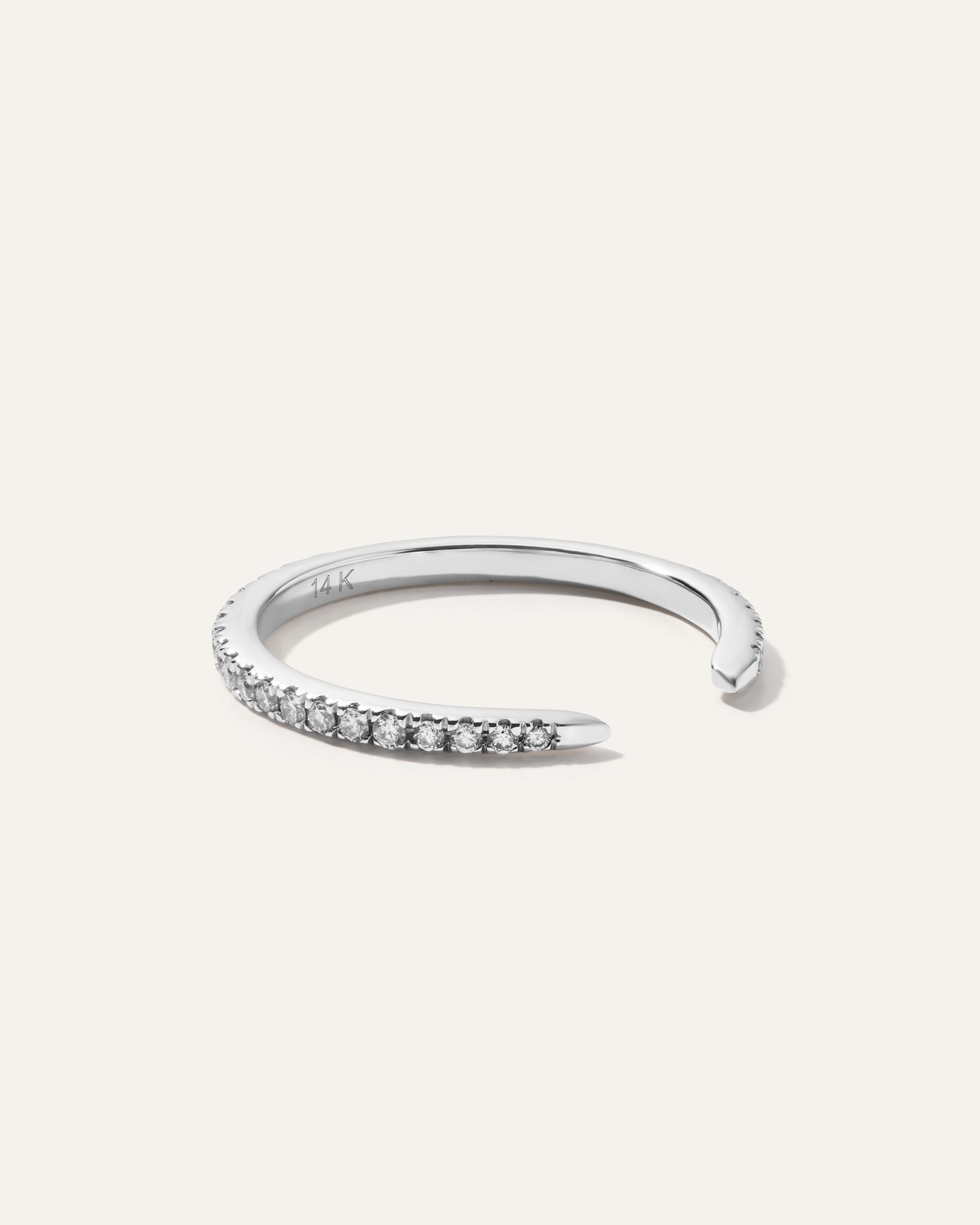Quince | Women's 14K Diamond Open Claw Ring Product Image