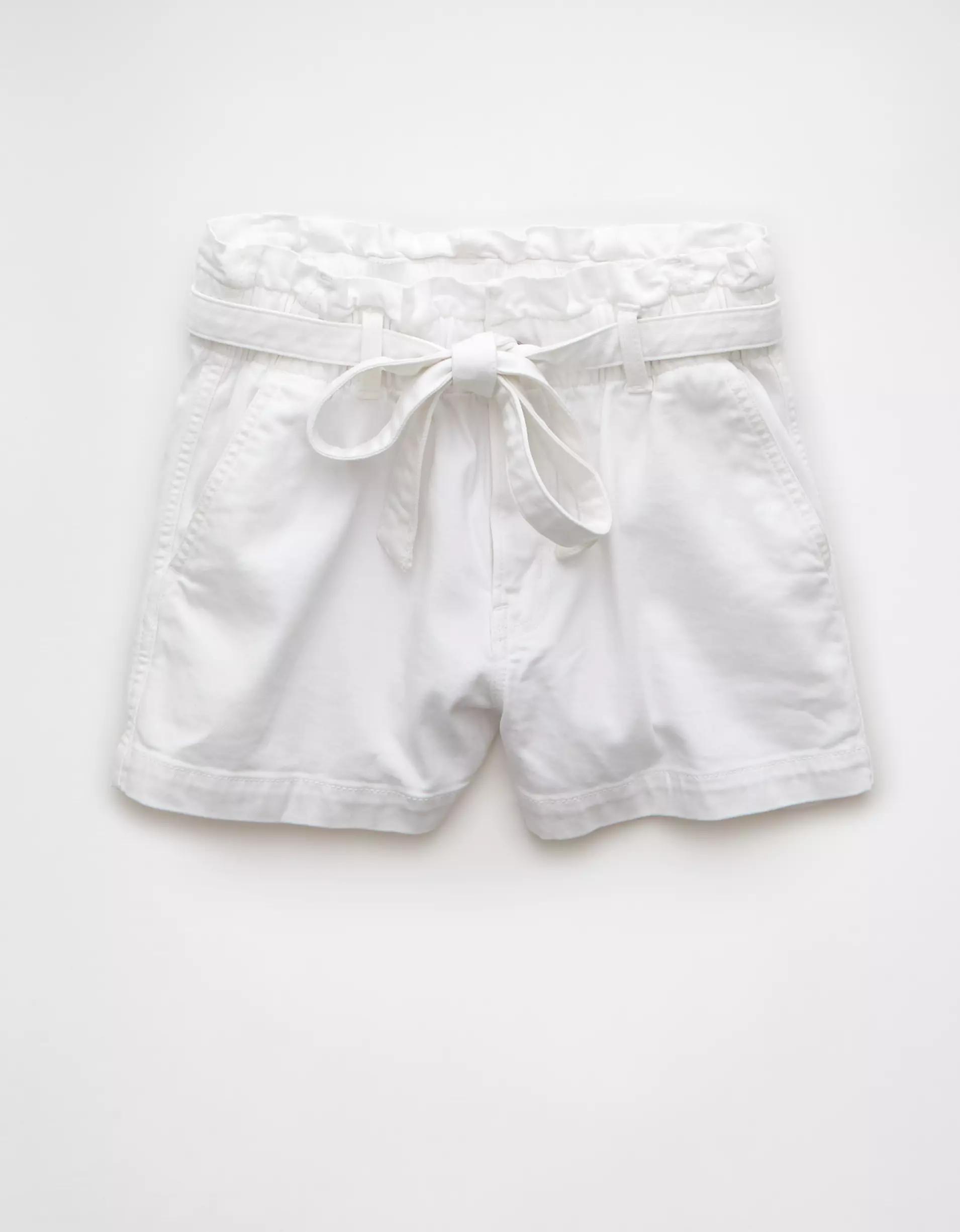 AE Stretch Paper Bag Denim Mom Short Product Image