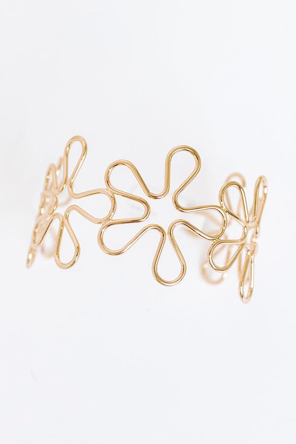 Happy Blooms Cuff Bracelet Product Image