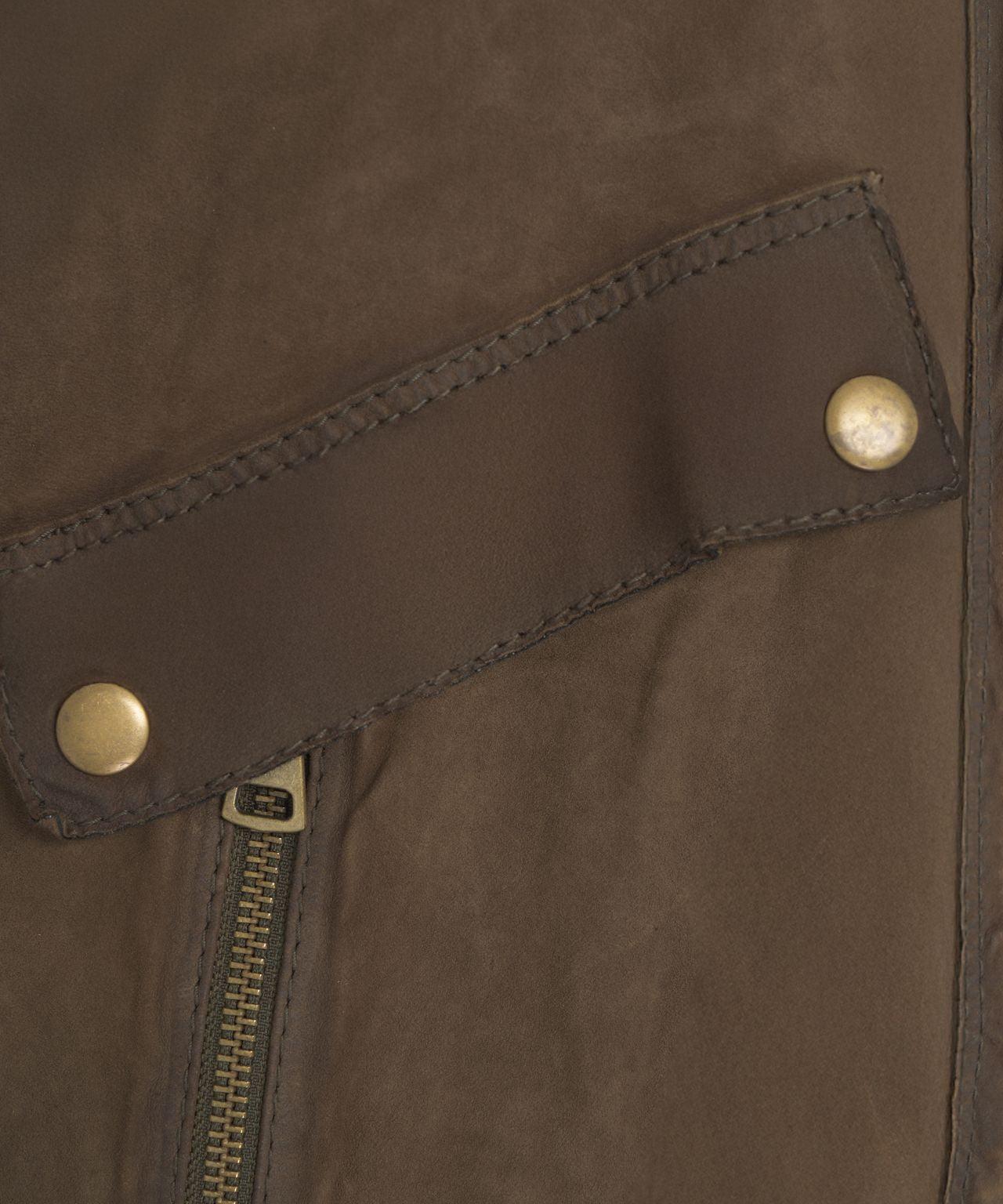 Workwear leather jacket 'La Tour' Product Image