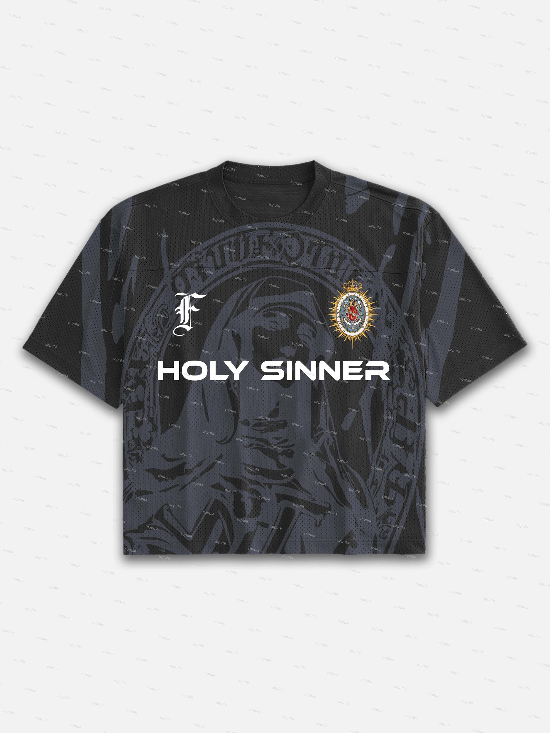 Holy Sinner Blokecore Mesh Jersey T-shirt Product Image