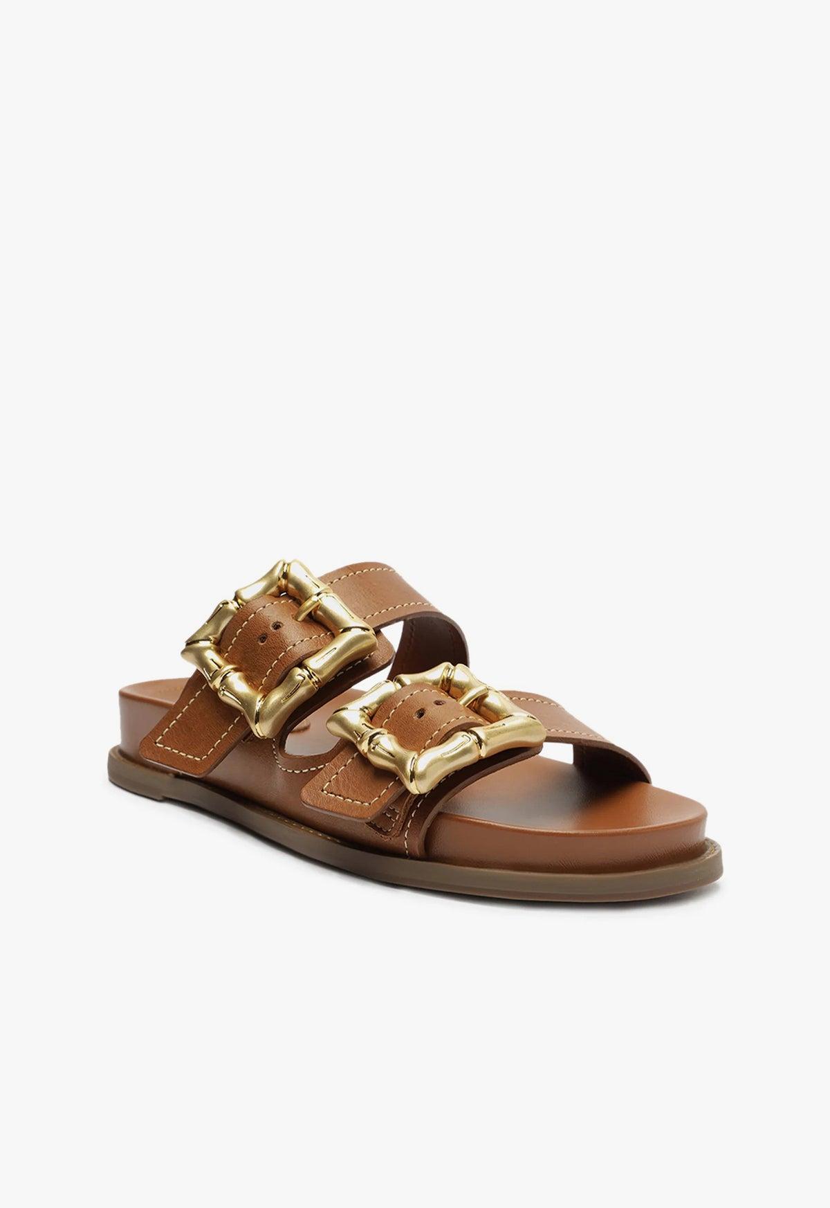 Enola Sporty Leather Sandal Female Product Image