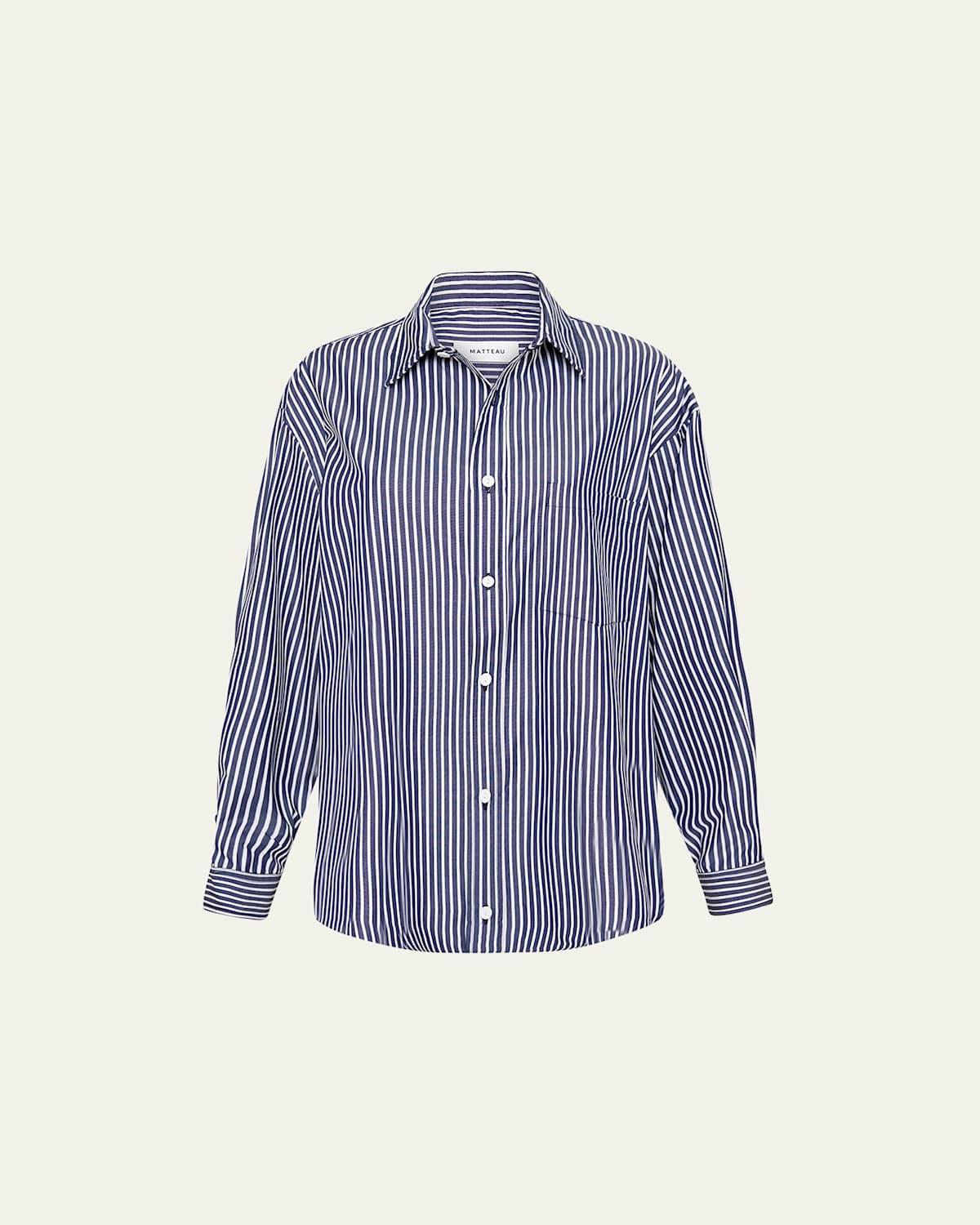 Classic Stripe Shirt - BCI Cotton Product Image