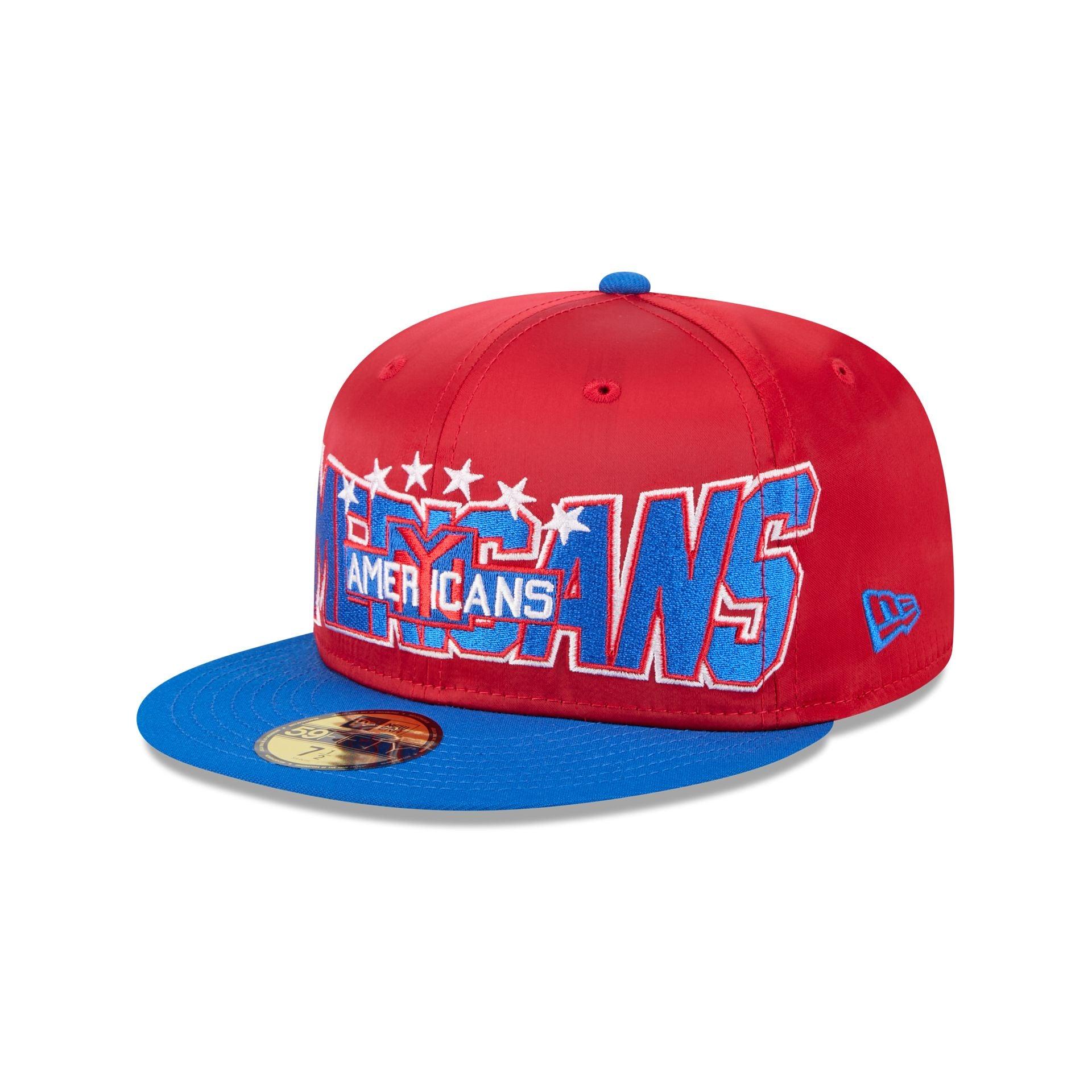 New York Americans Bold Satin 59FIFTY Fitted Hat Male Product Image