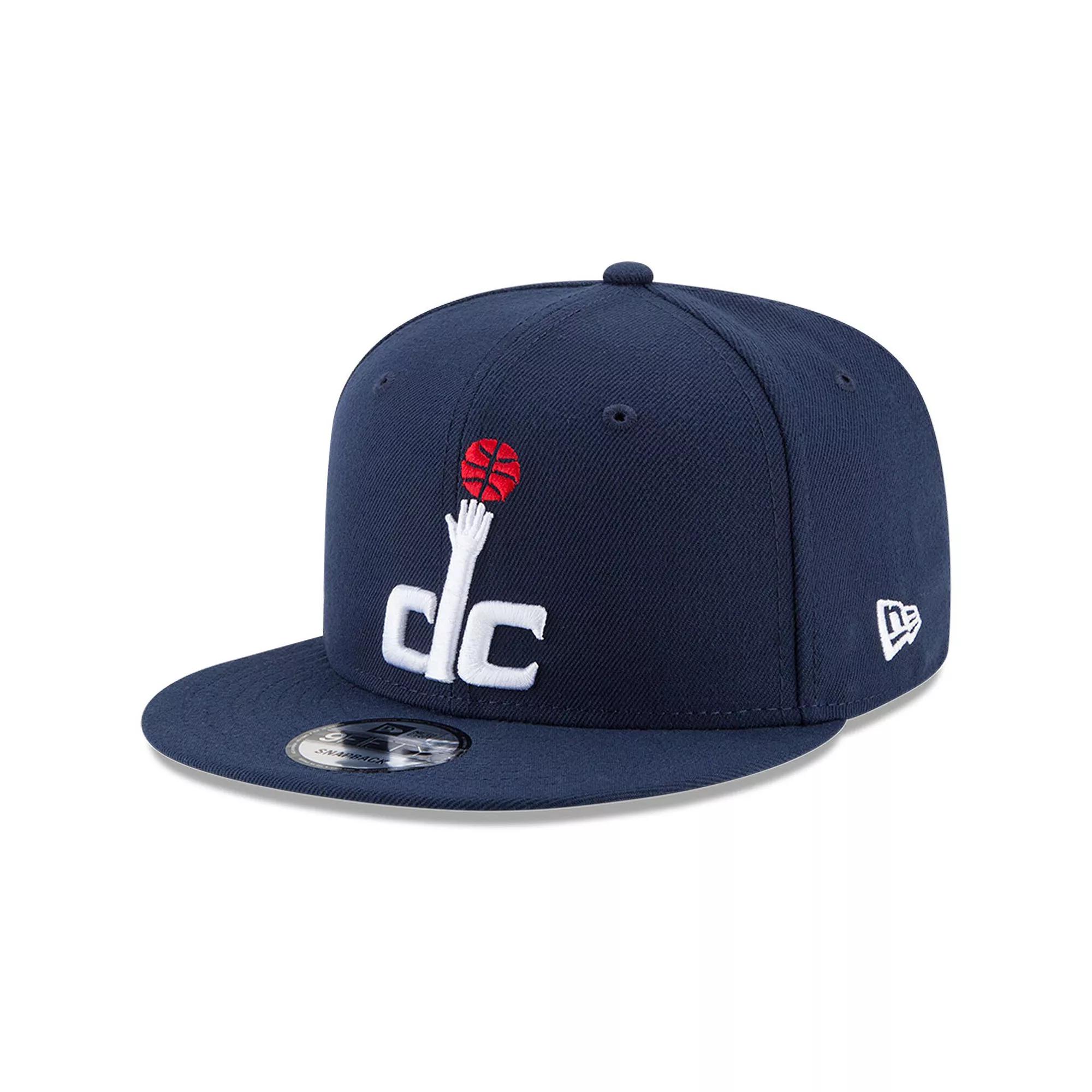Men's New Era Navy Washington Wizards Official Team Color 9FIFTY Snapback Hat, Wiz Blue Product Image