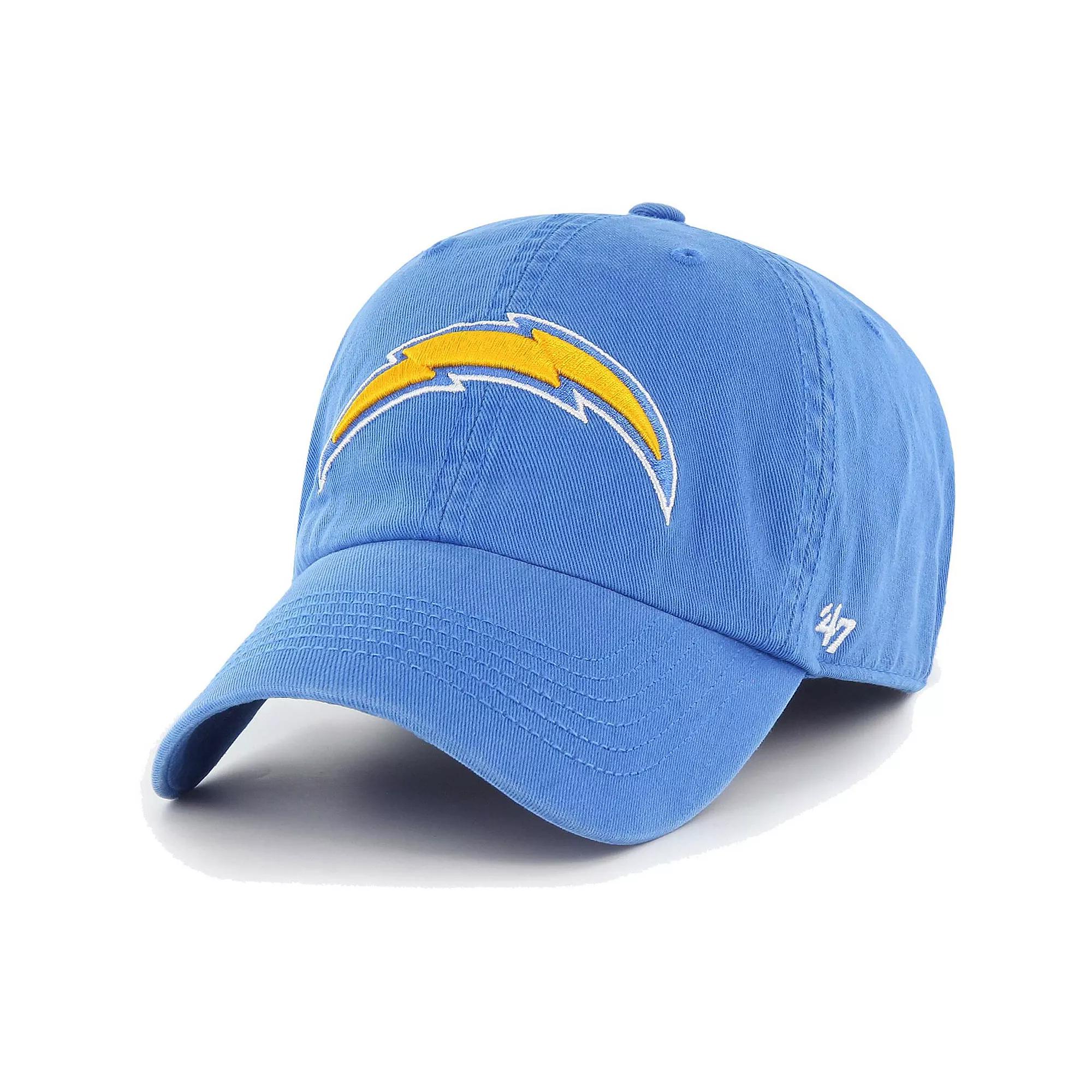 Men's '47 Powder Blue Los Angeles Chargers Franchise Logo Fitted Hat, Size: XL, Light Product Image