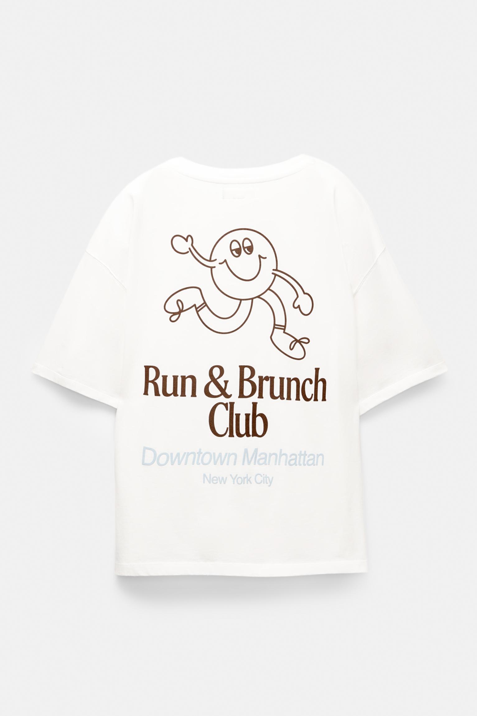'Run & Brunch' T-shirt Product Image