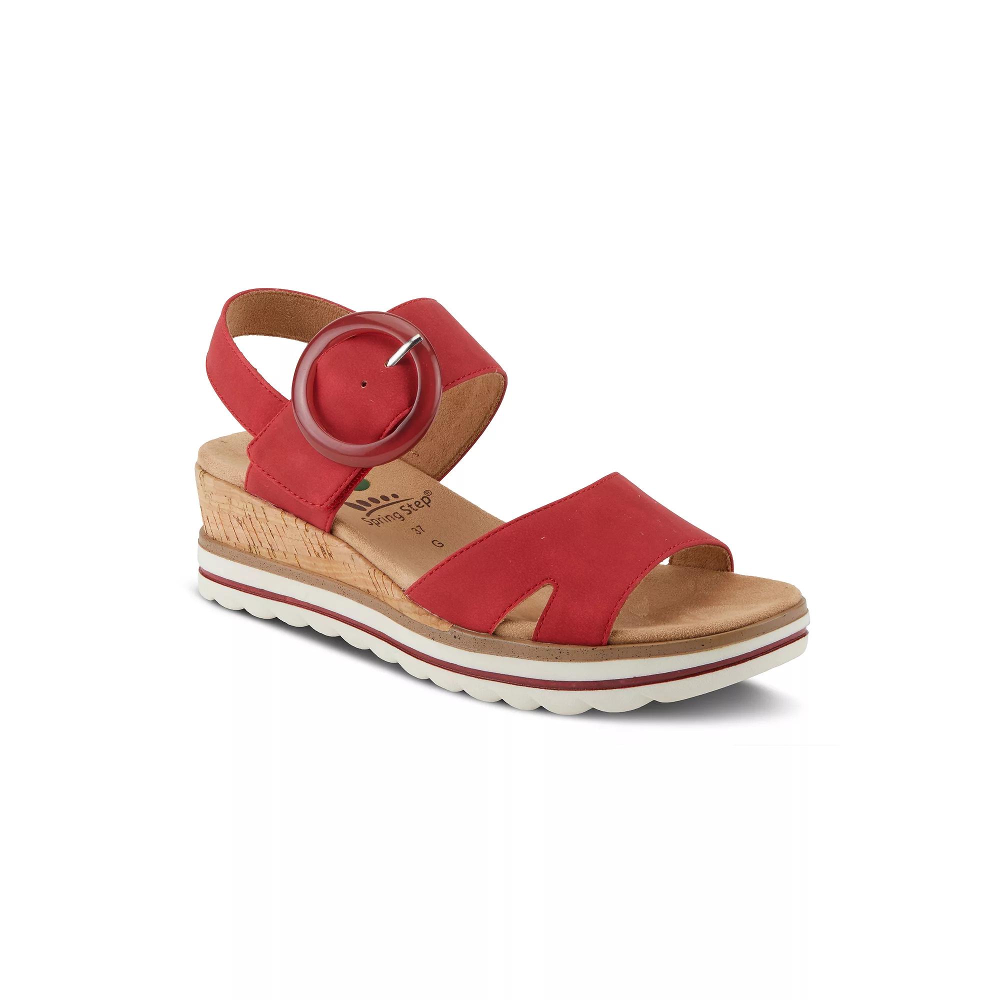 Spring Step Loriya Women's Sandals, Size: 40, Red Product Image