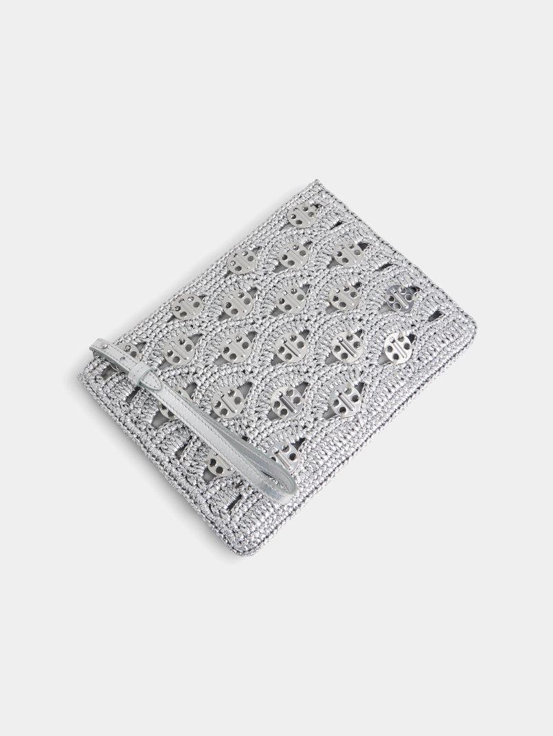 POUCH IN LUREX RAFFIA Product Image