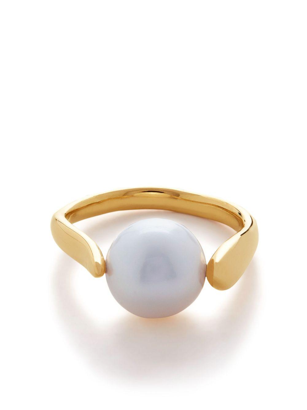 Nura pearl-detail ring Product Image