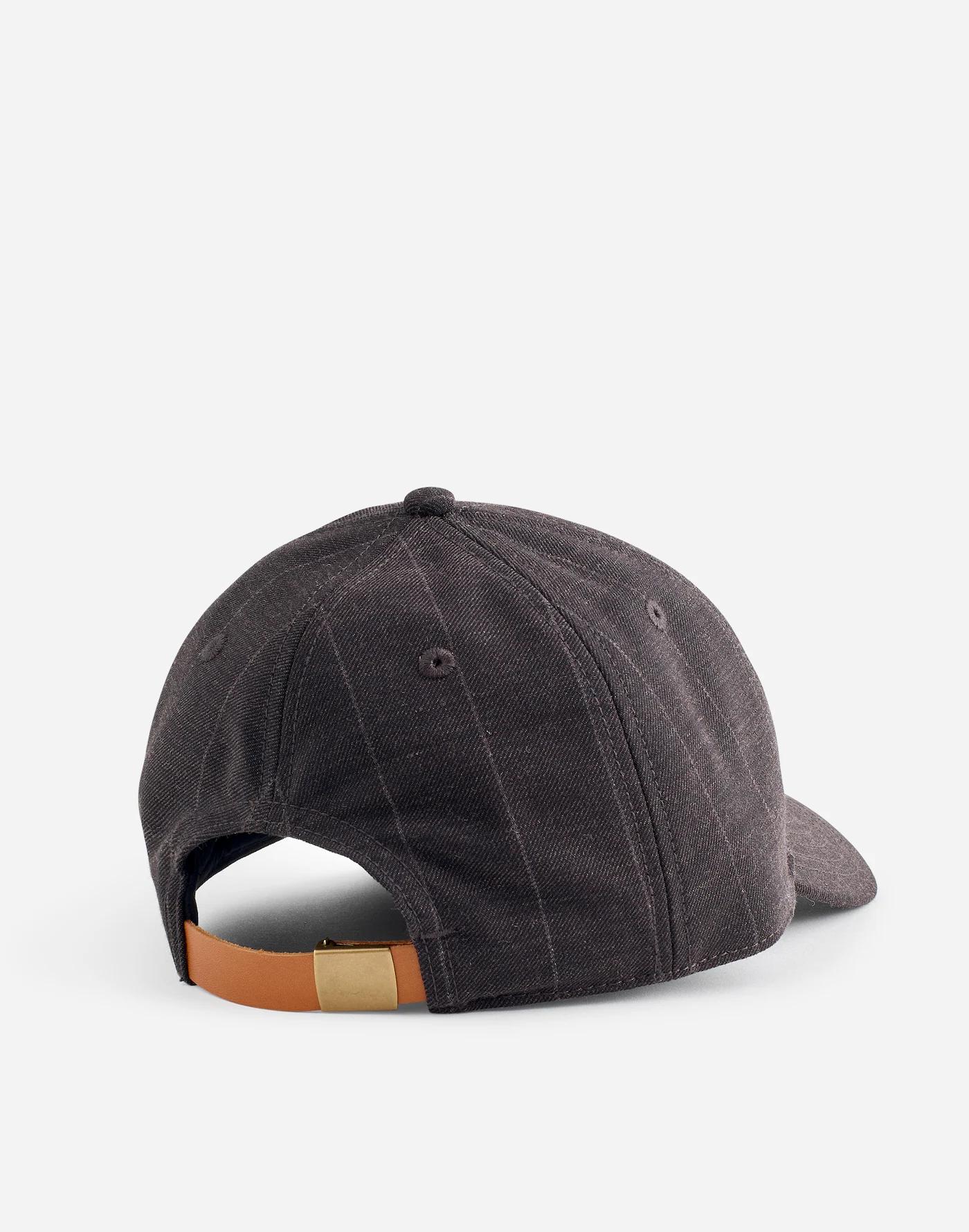 Pinstripe Baseball Hat Product Image