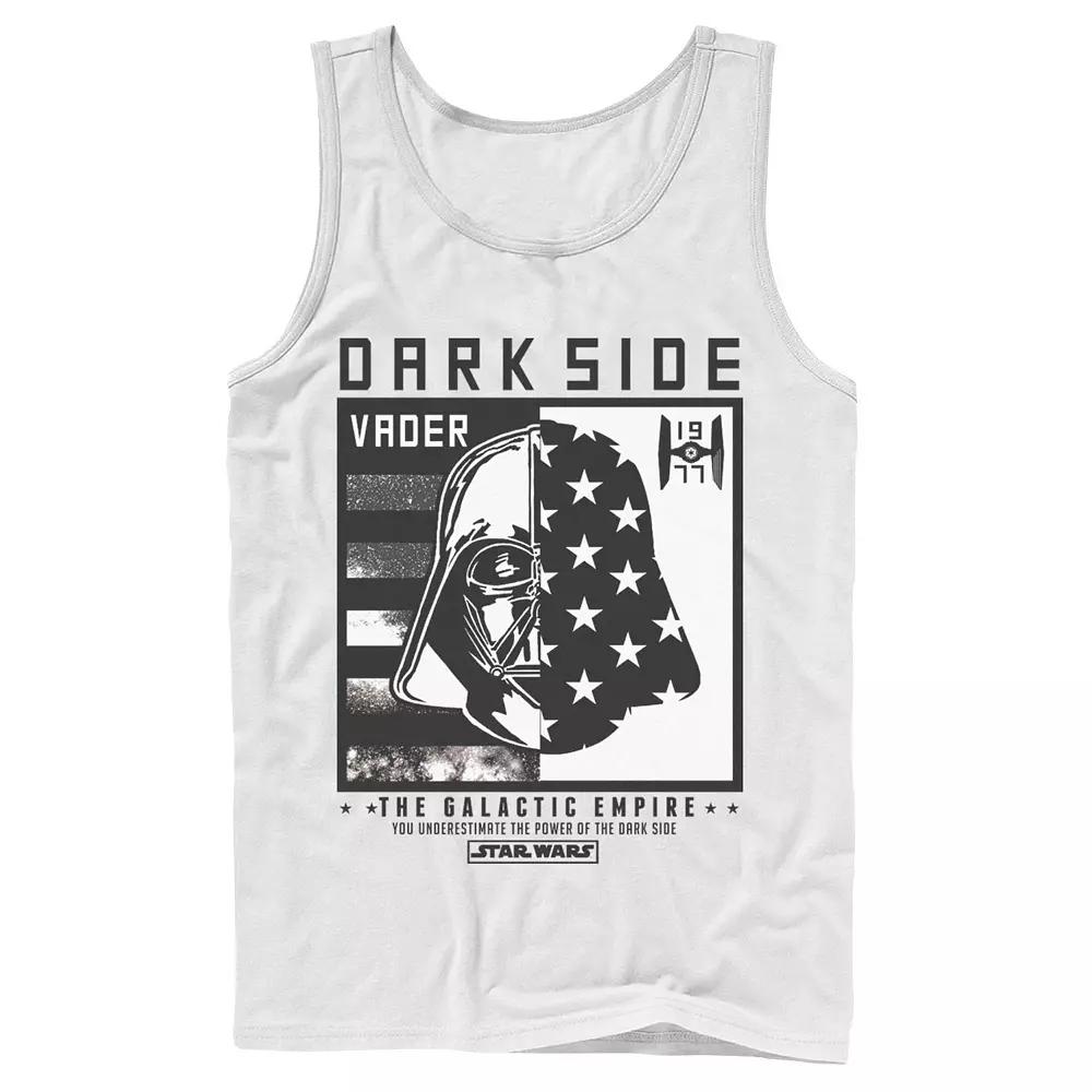 Men's Star Wars Darth Vader Dark Side Stars Tank Top,  Product Image