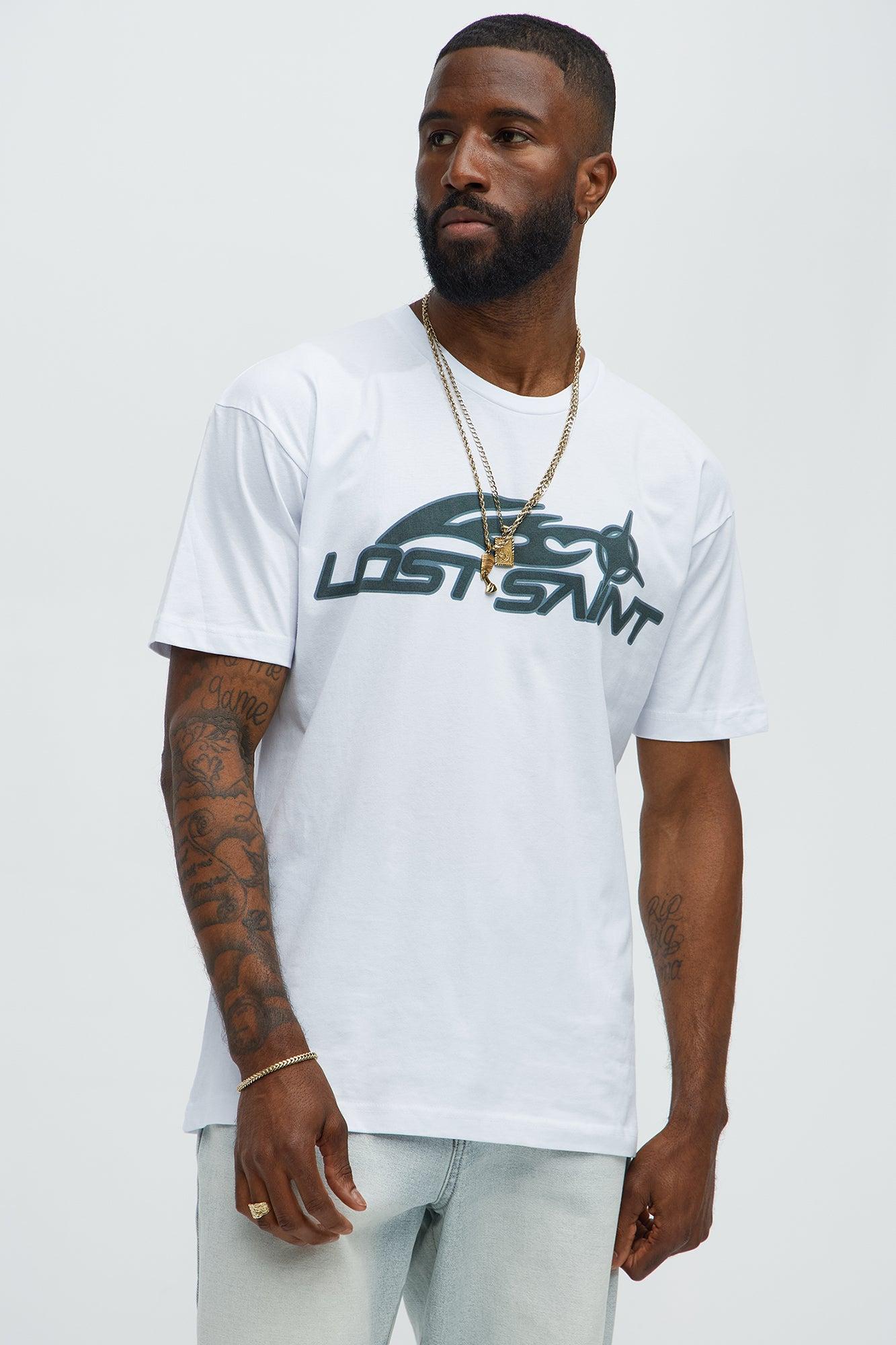 Lost Saint Short Sleeve Tee - White Male Product Image