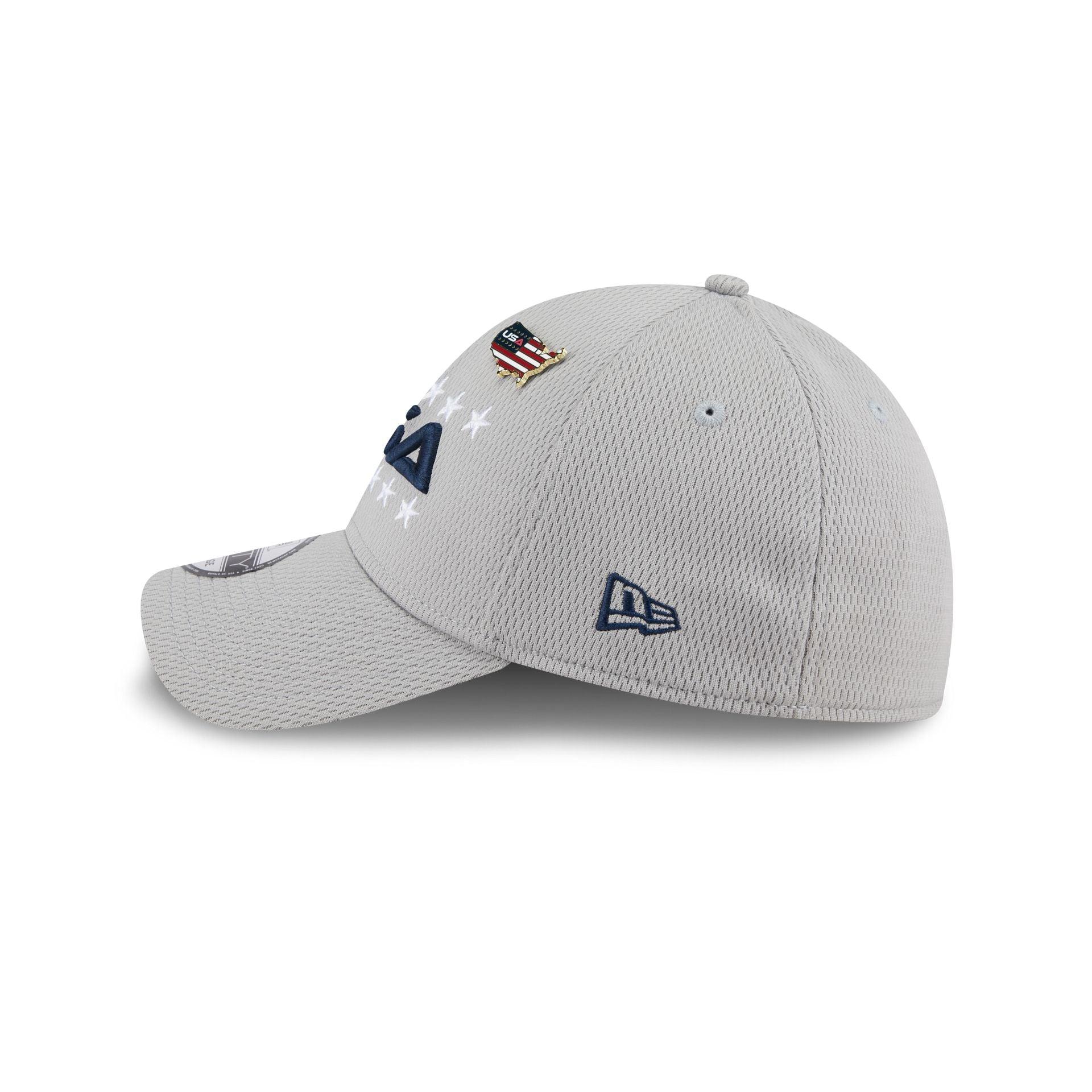 2025 Ryder Cup Team USA Gray 39THIRTY Stretch Fit Hat Male Product Image