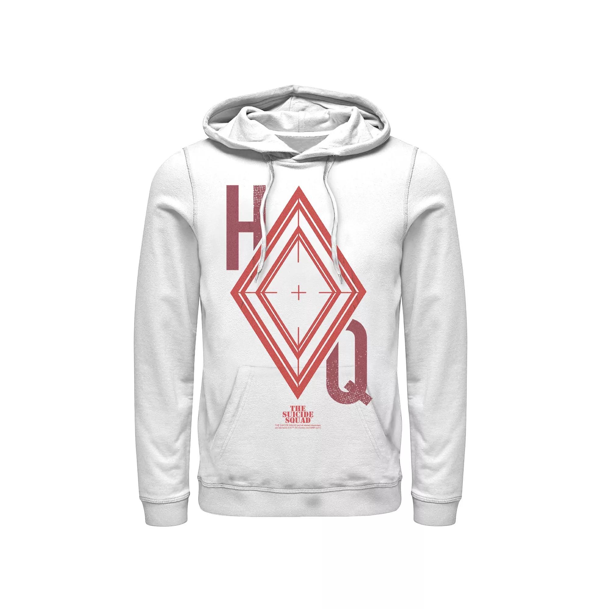 Men's The Suicide Squad HQ Target Hoodie, Size: XL, White Product Image