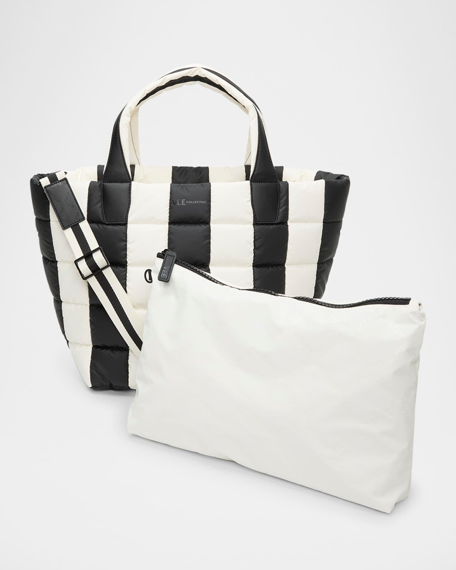 Porter Medium Padded Marshmallow Stripe Tote Bag Product Image